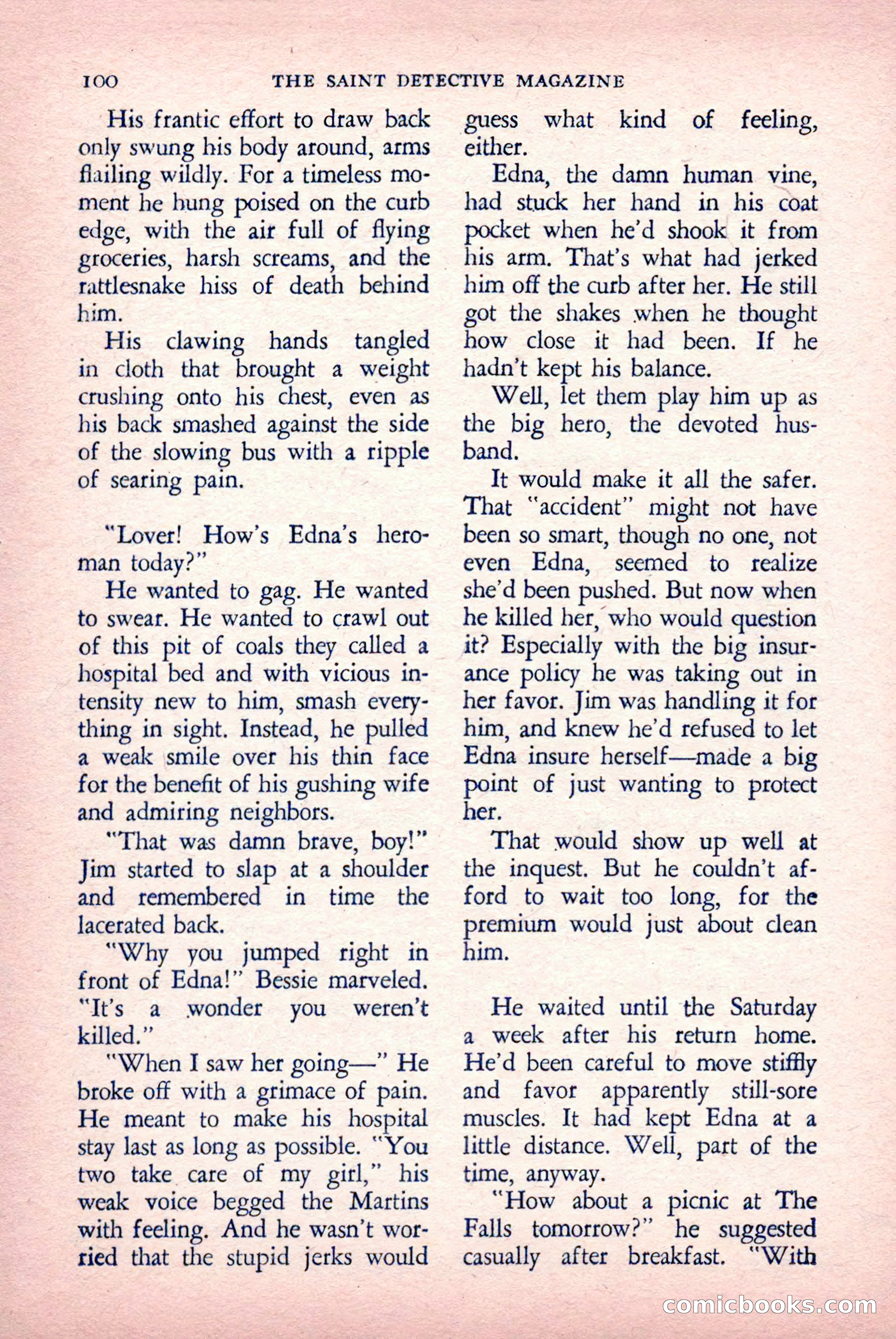The Saint Detective Magazine — page 102 of 132