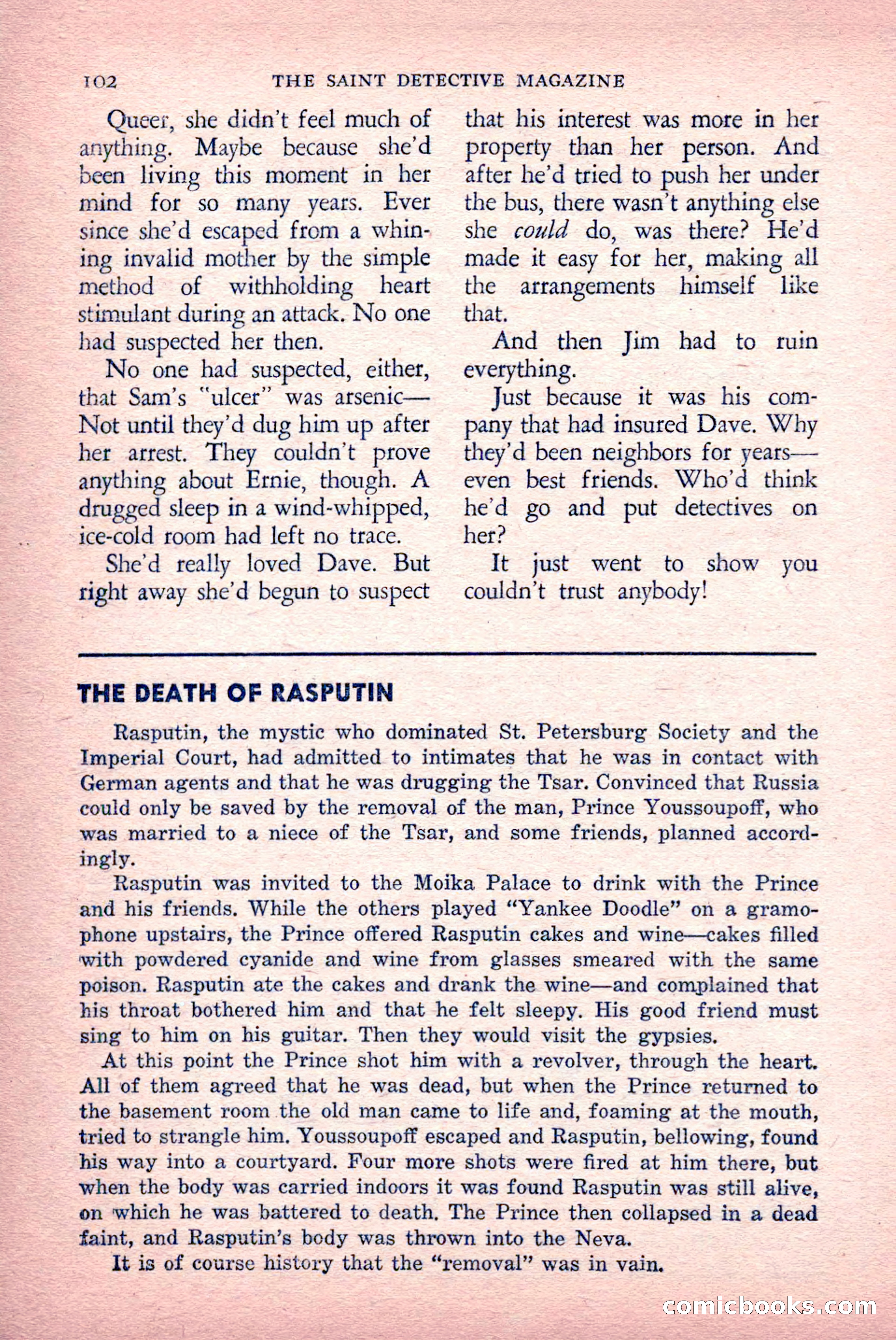 The Saint Detective Magazine — page 104 of 132