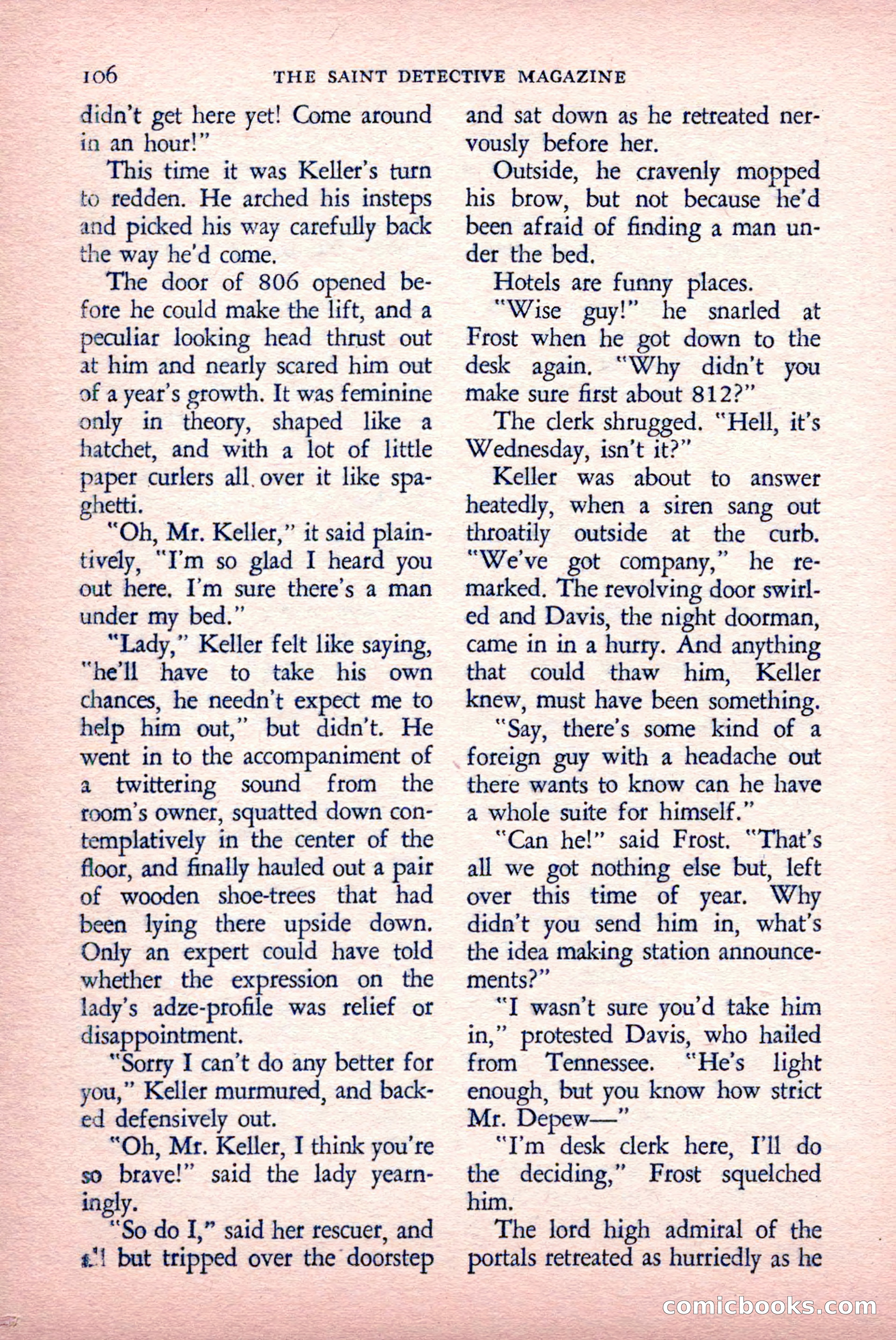 The Saint Detective Magazine — page 108 of 132