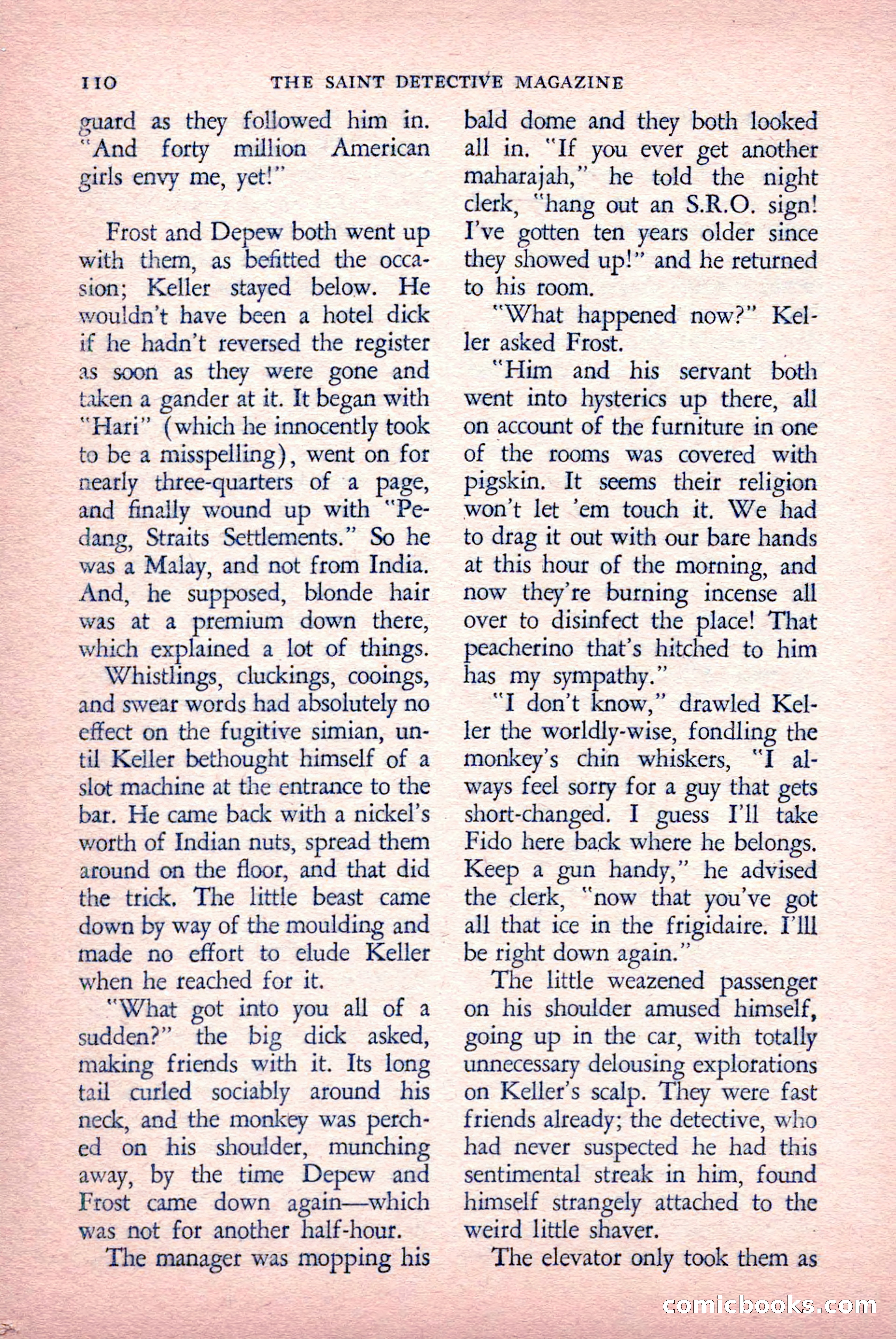 The Saint Detective Magazine — page 112 of 132