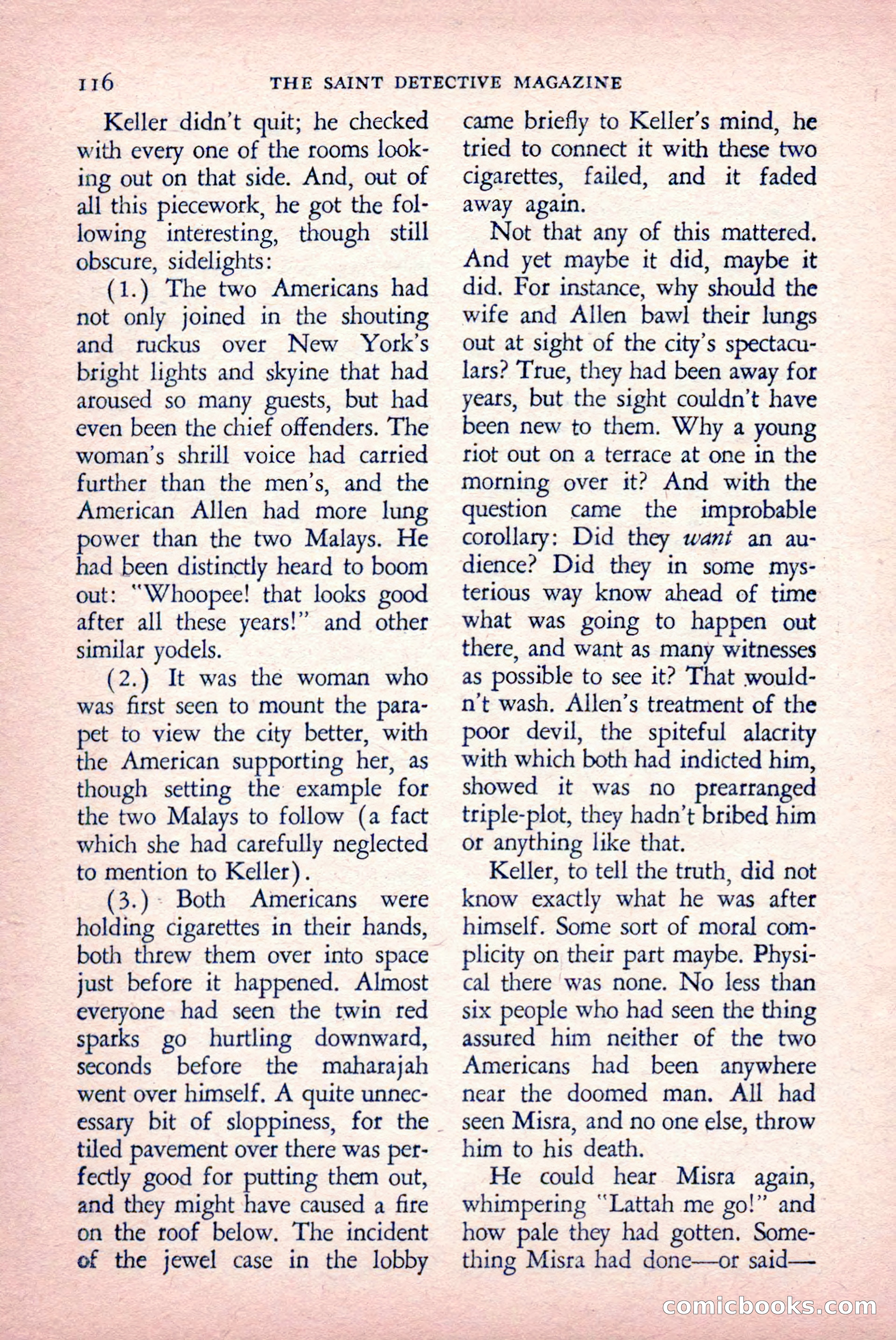 The Saint Detective Magazine — page 118 of 132