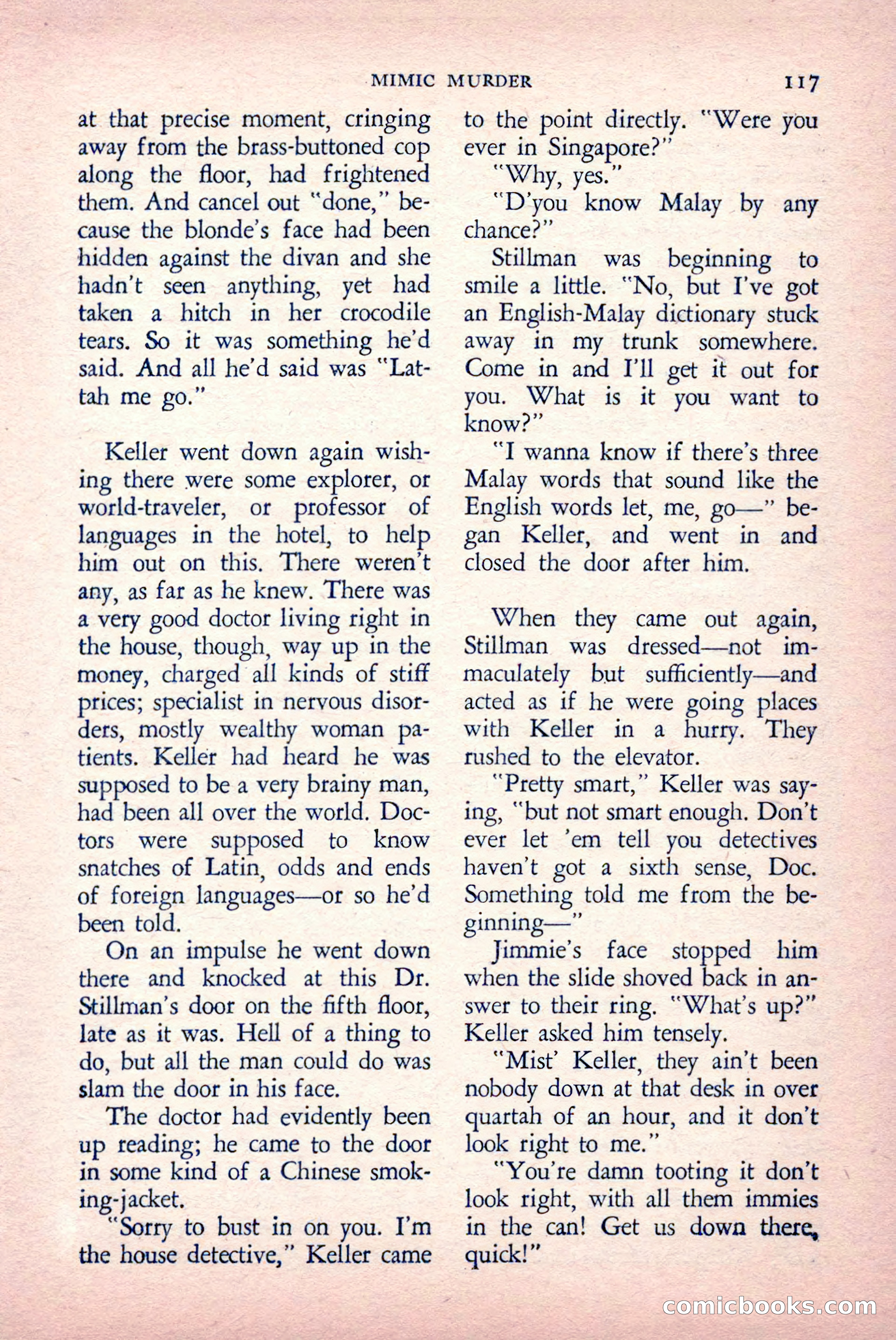 The Saint Detective Magazine — page 119 of 132