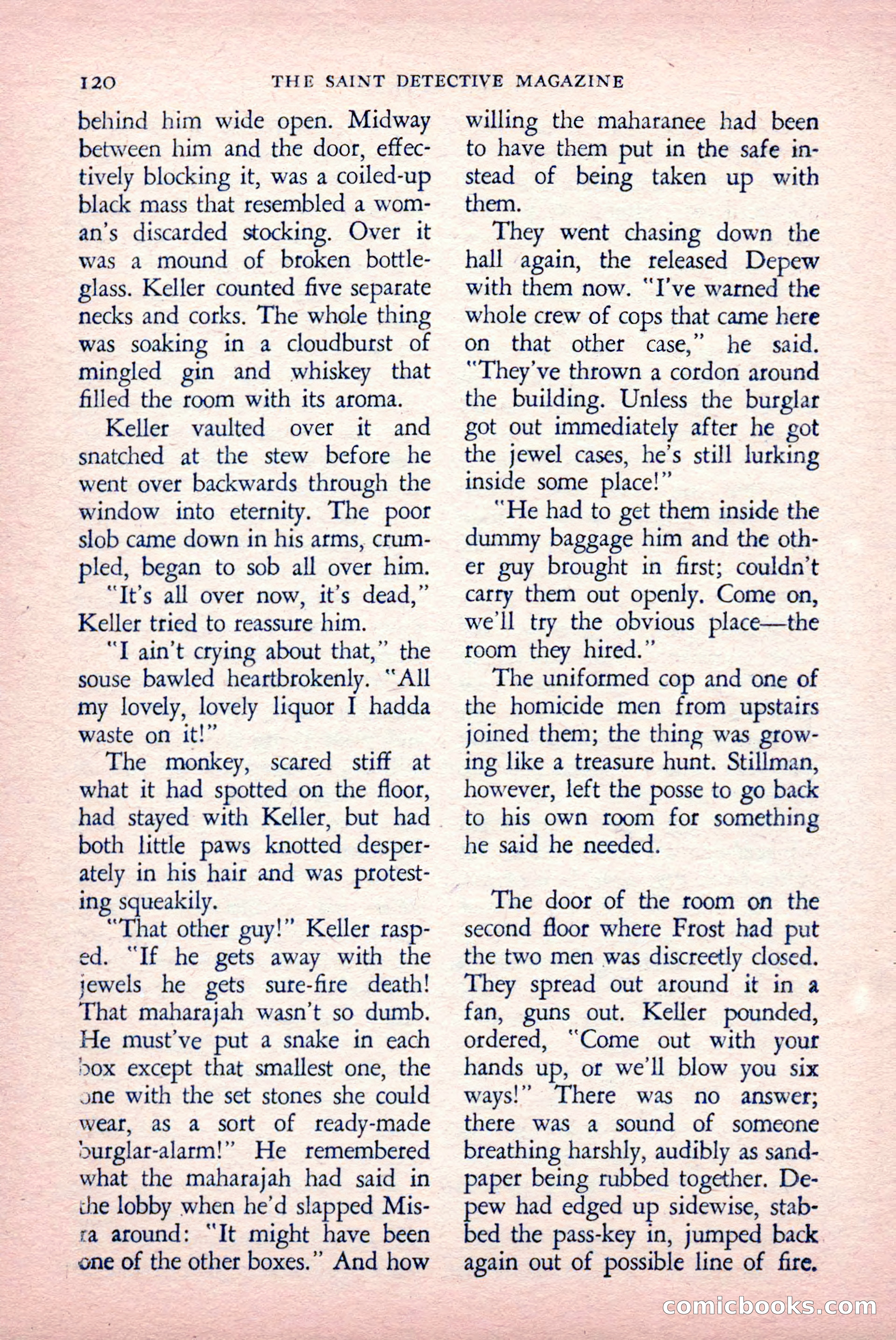 The Saint Detective Magazine — page 122 of 132