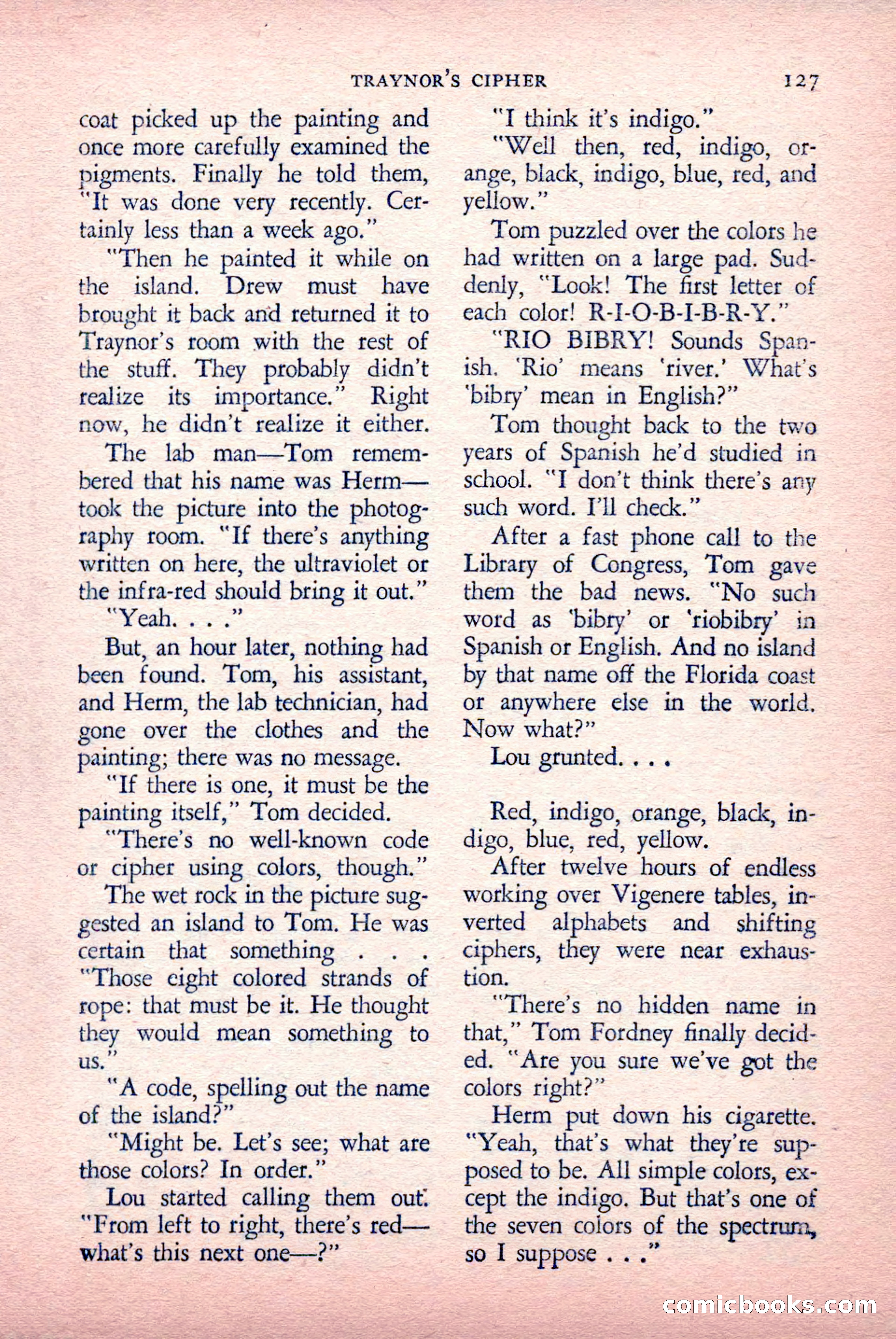 The Saint Detective Magazine — page 129 of 132