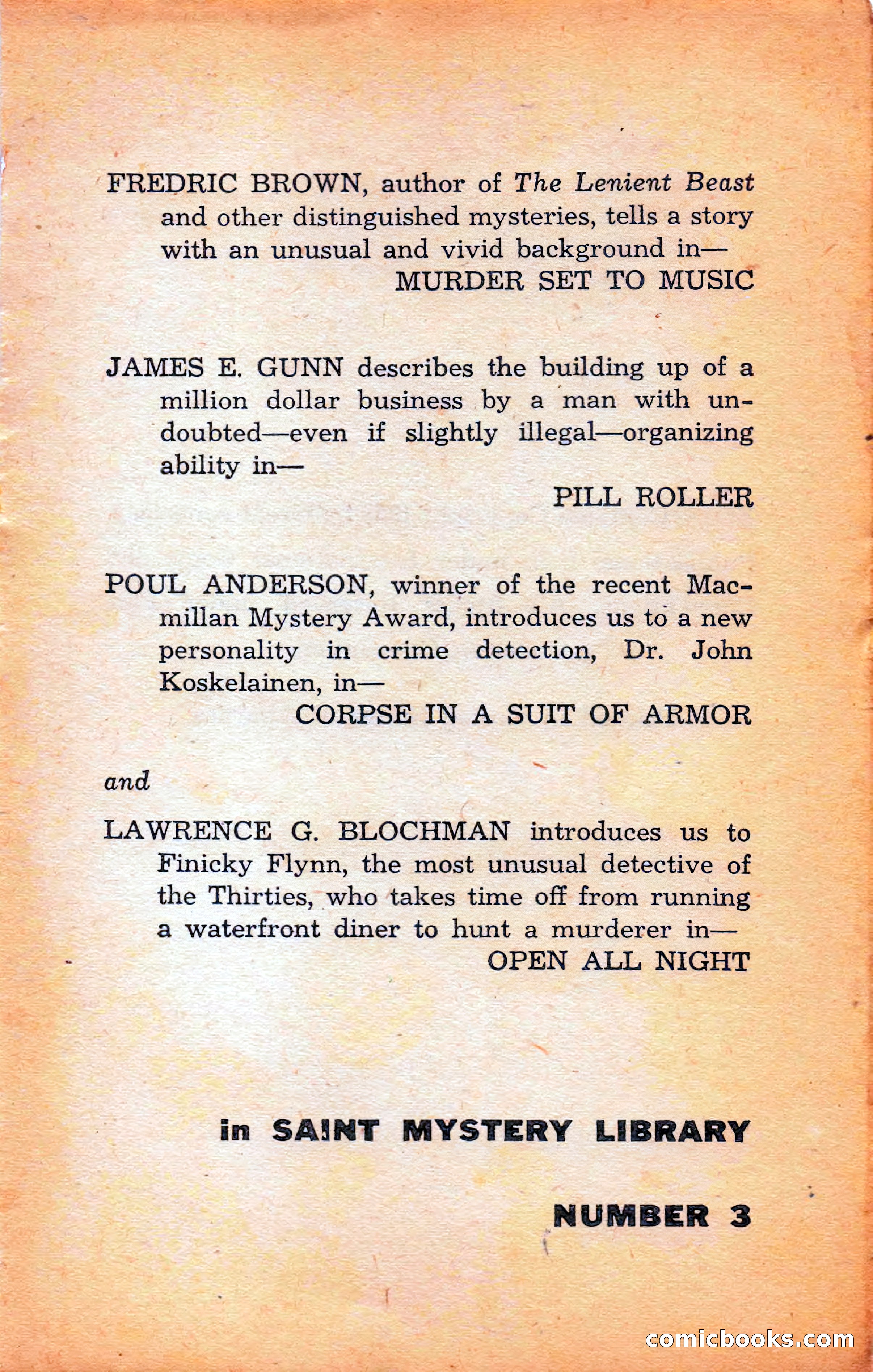 The Saint Mystery Library #120 — page 3 of 164