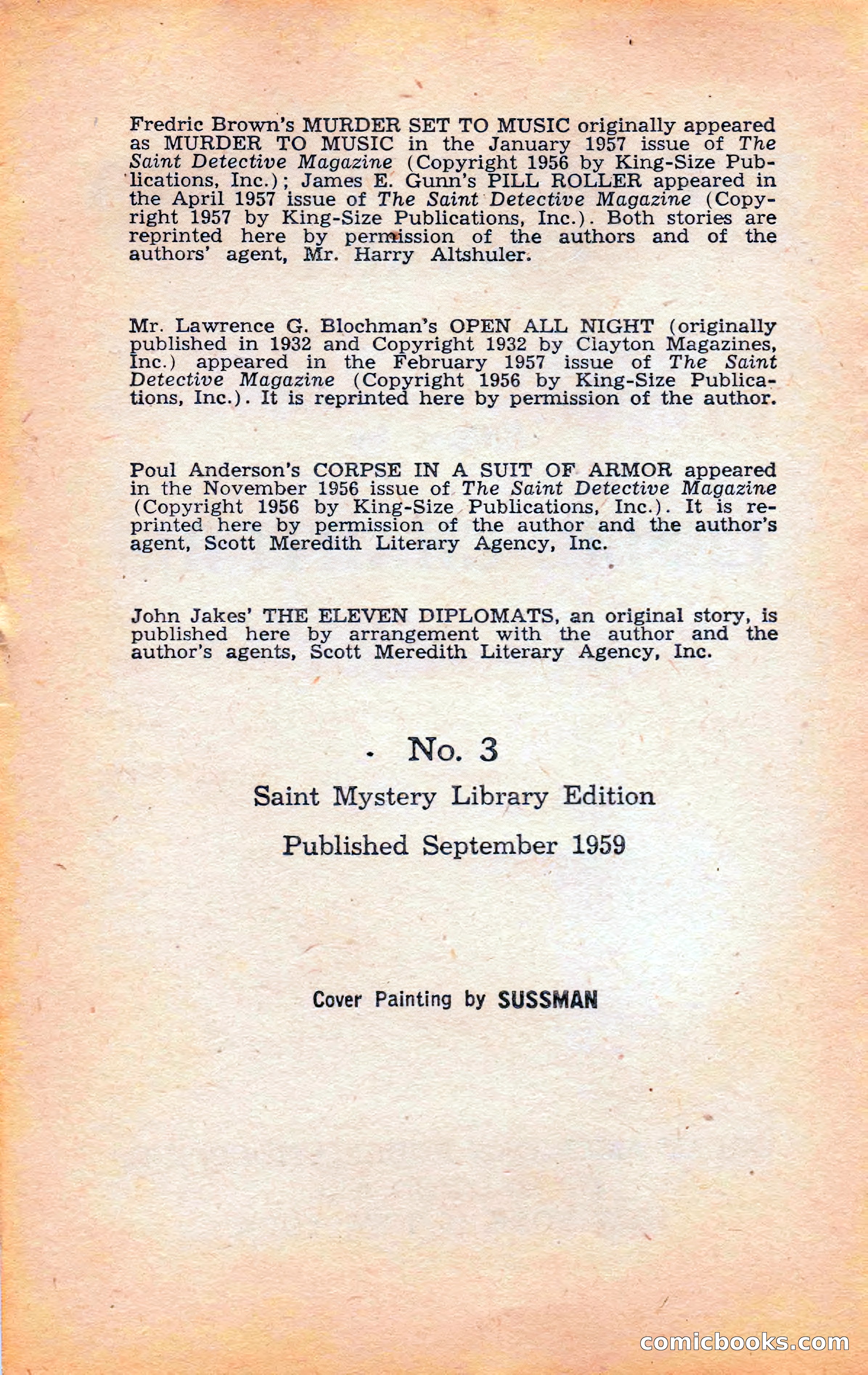 The Saint Mystery Library #120 — page 6 of 164