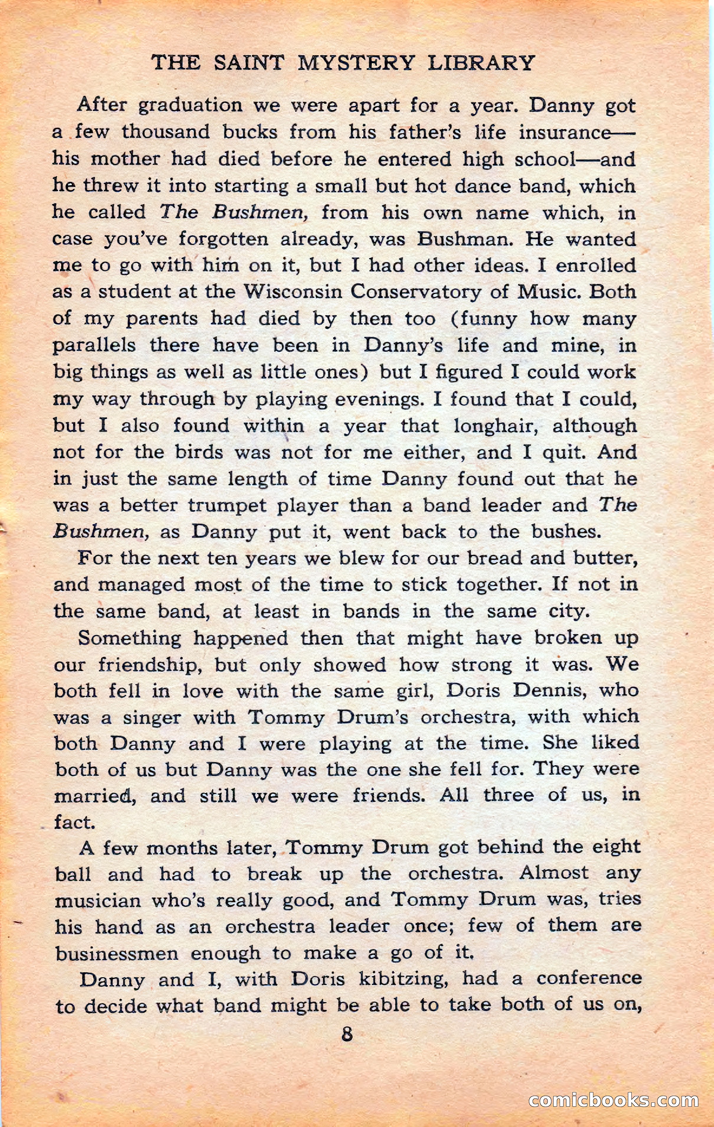 The Saint Mystery Library #120 — page 10 of 164