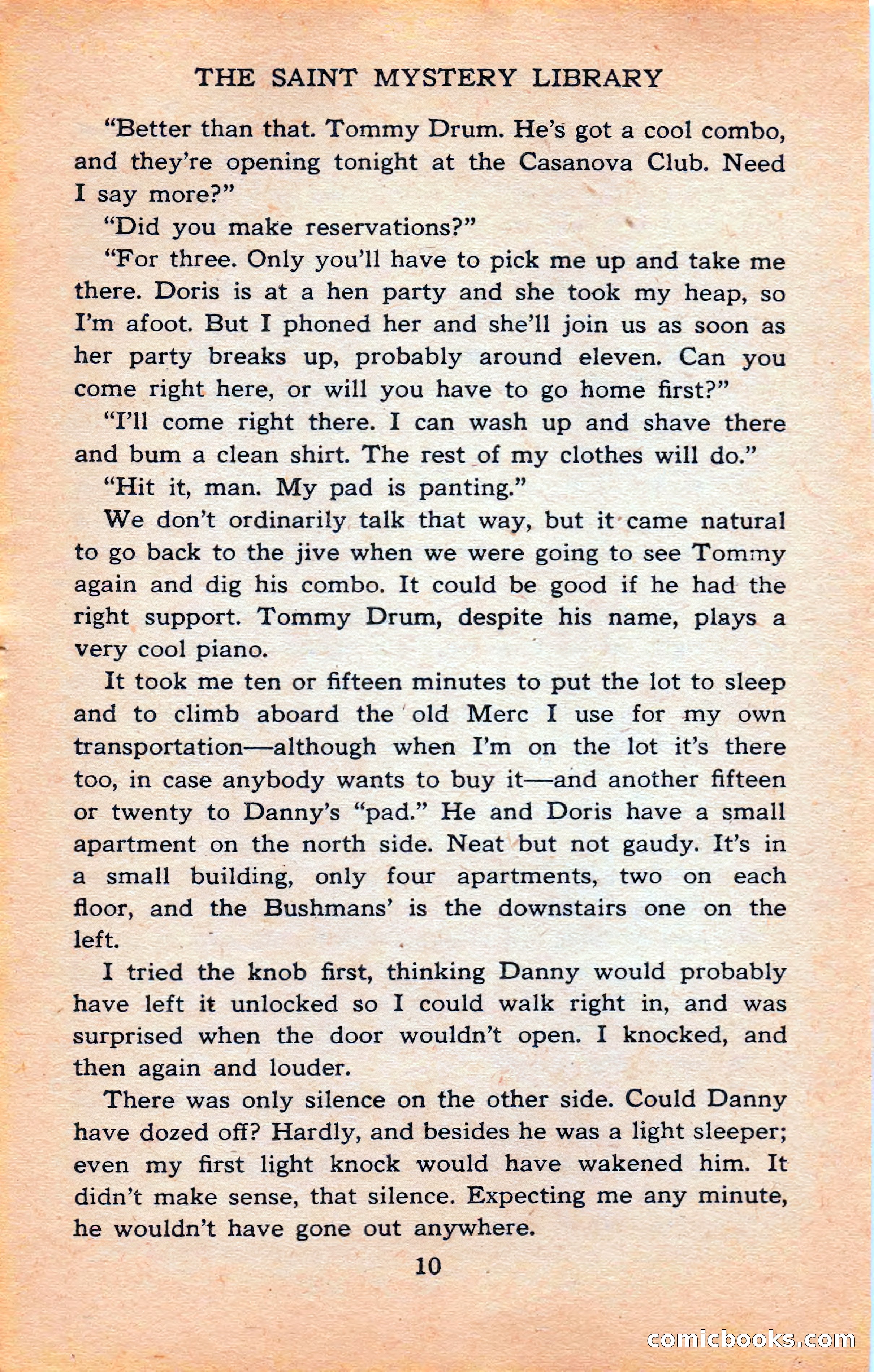 The Saint Mystery Library #120 — page 12 of 164