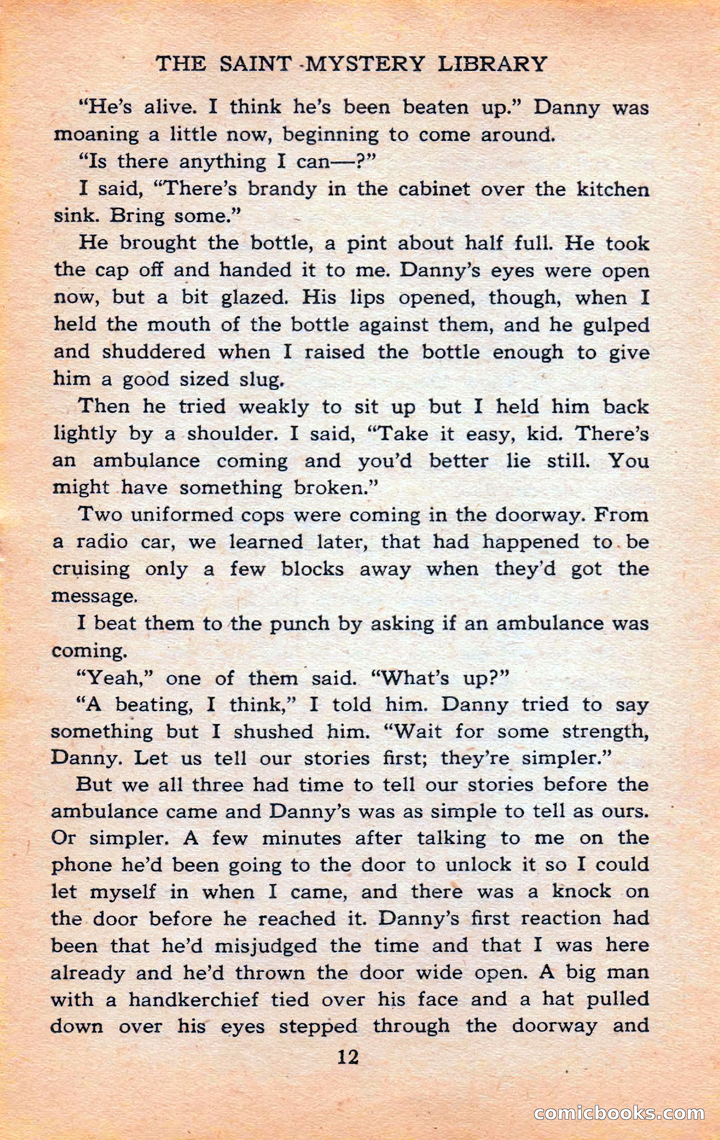 The Saint Mystery Library #120 — page 14 of 164