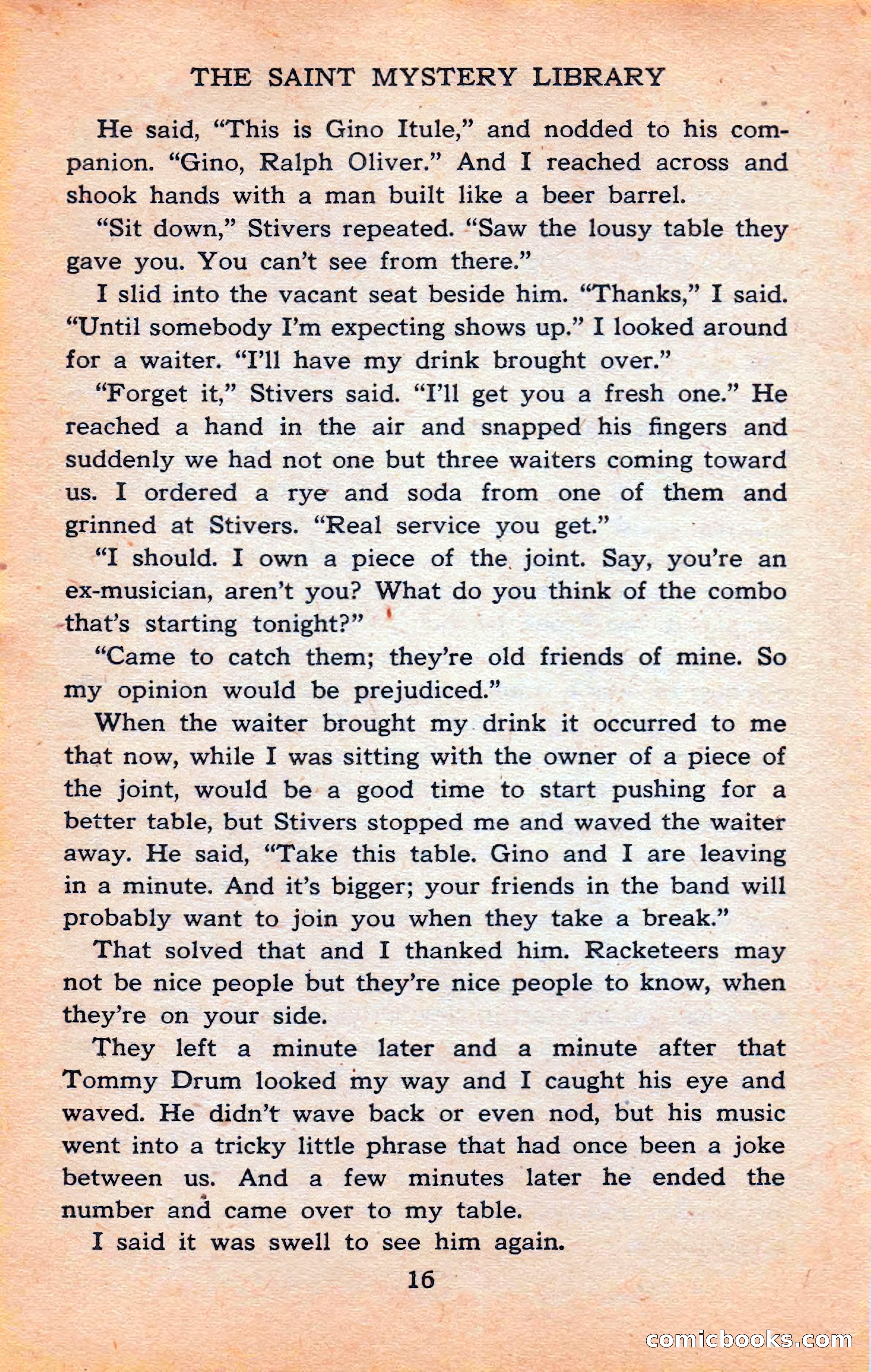 The Saint Mystery Library #120 — page 18 of 164