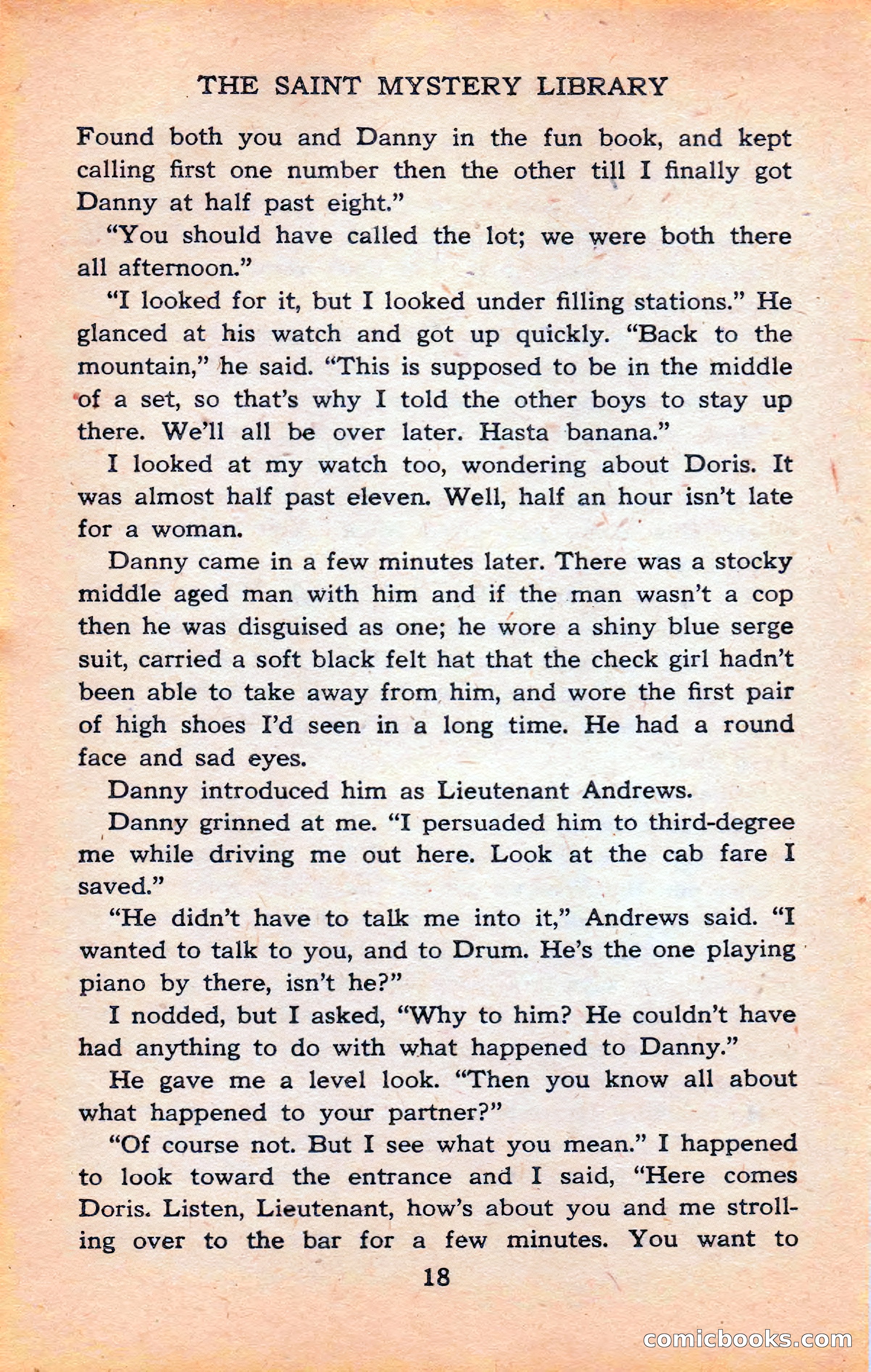 The Saint Mystery Library #120 — page 20 of 164