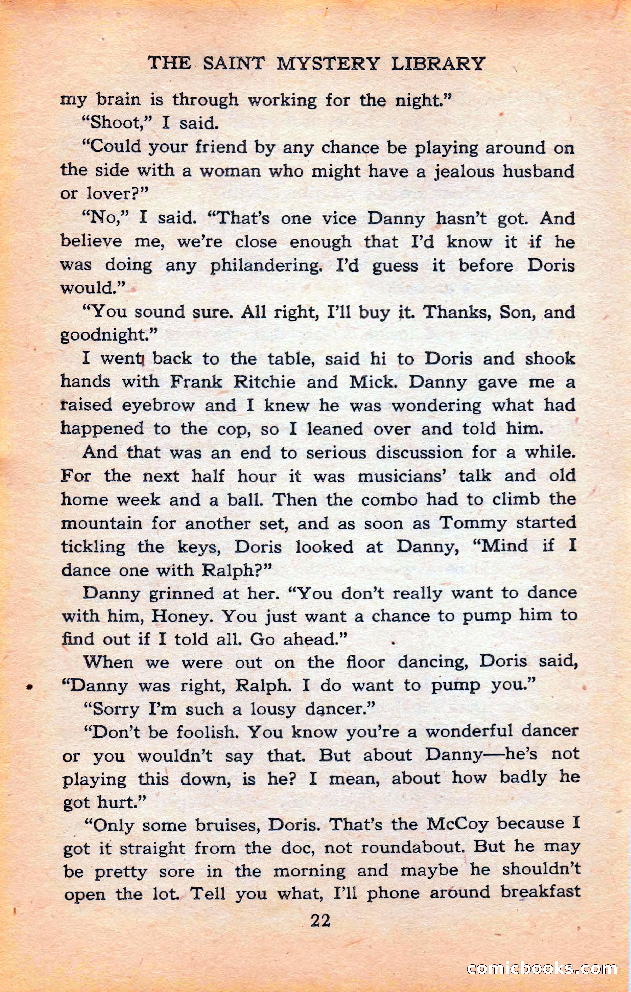 The Saint Mystery Library #120 — page 24 of 164