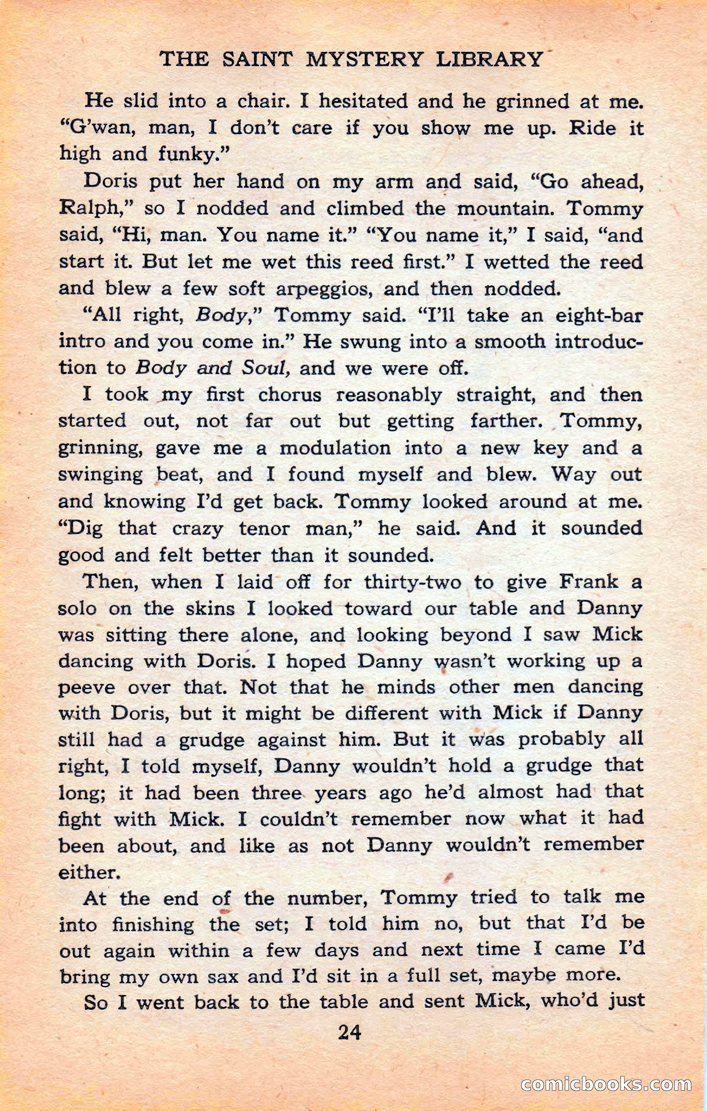 The Saint Mystery Library #120 — page 26 of 164