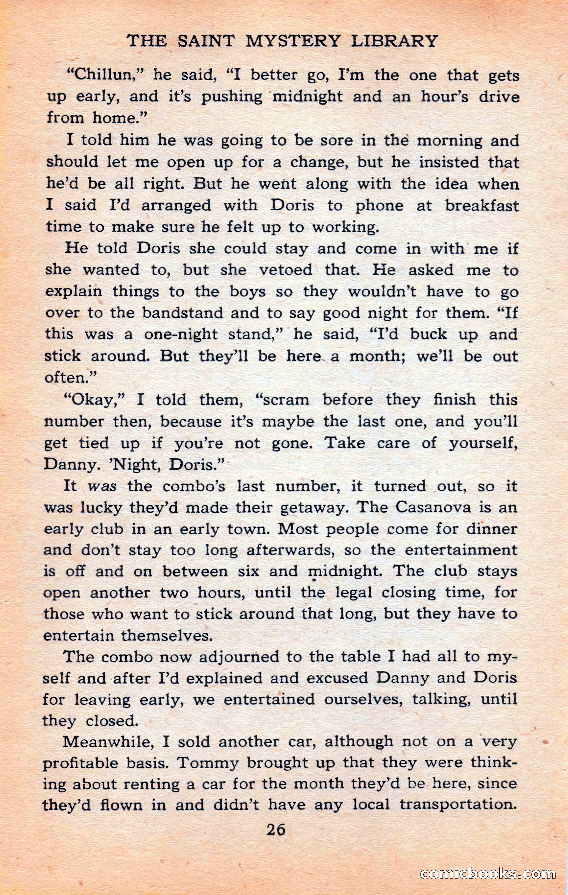 The Saint Mystery Library #120 — page 28 of 164