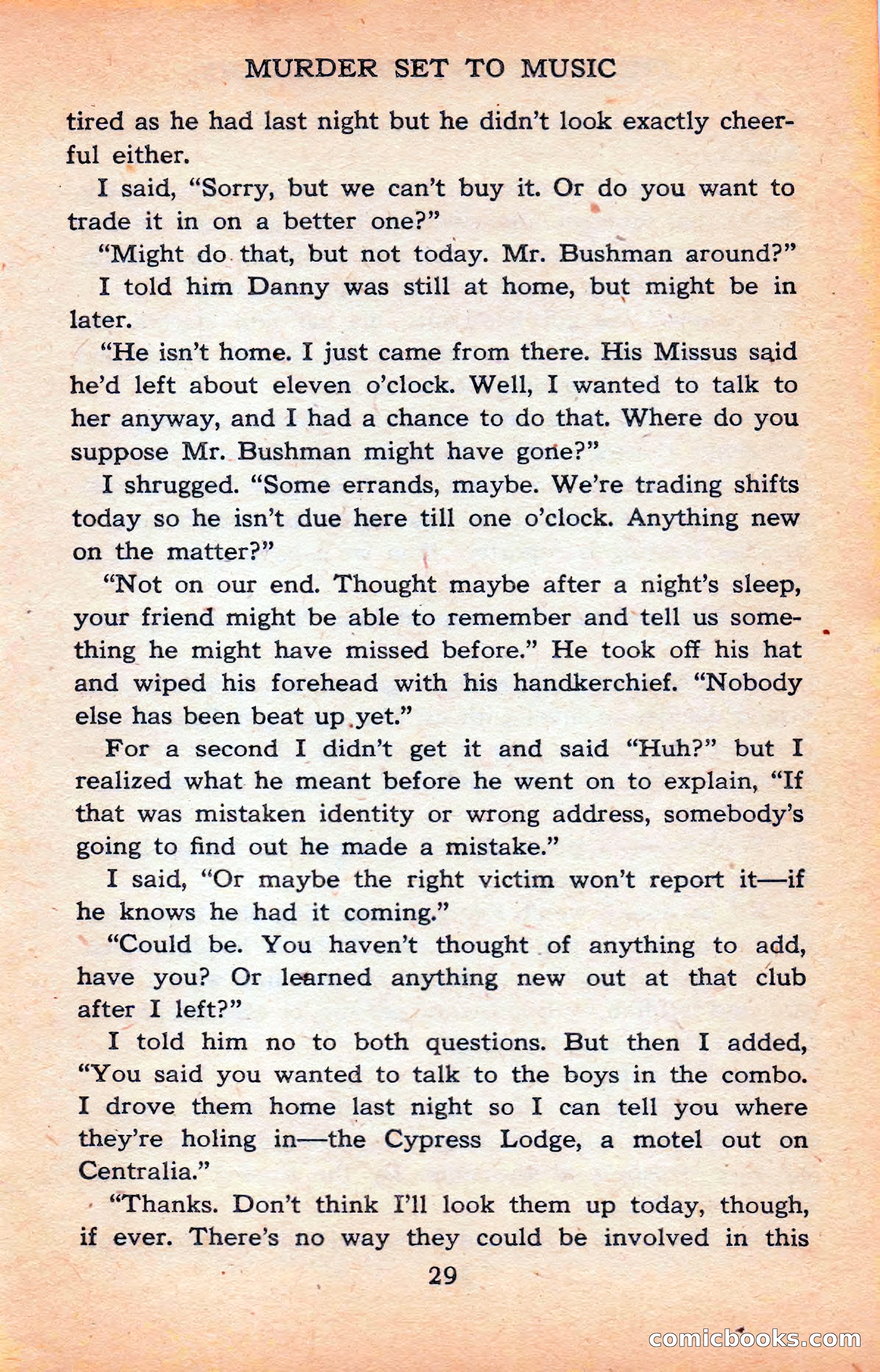 The Saint Mystery Library #120 — page 31 of 164
