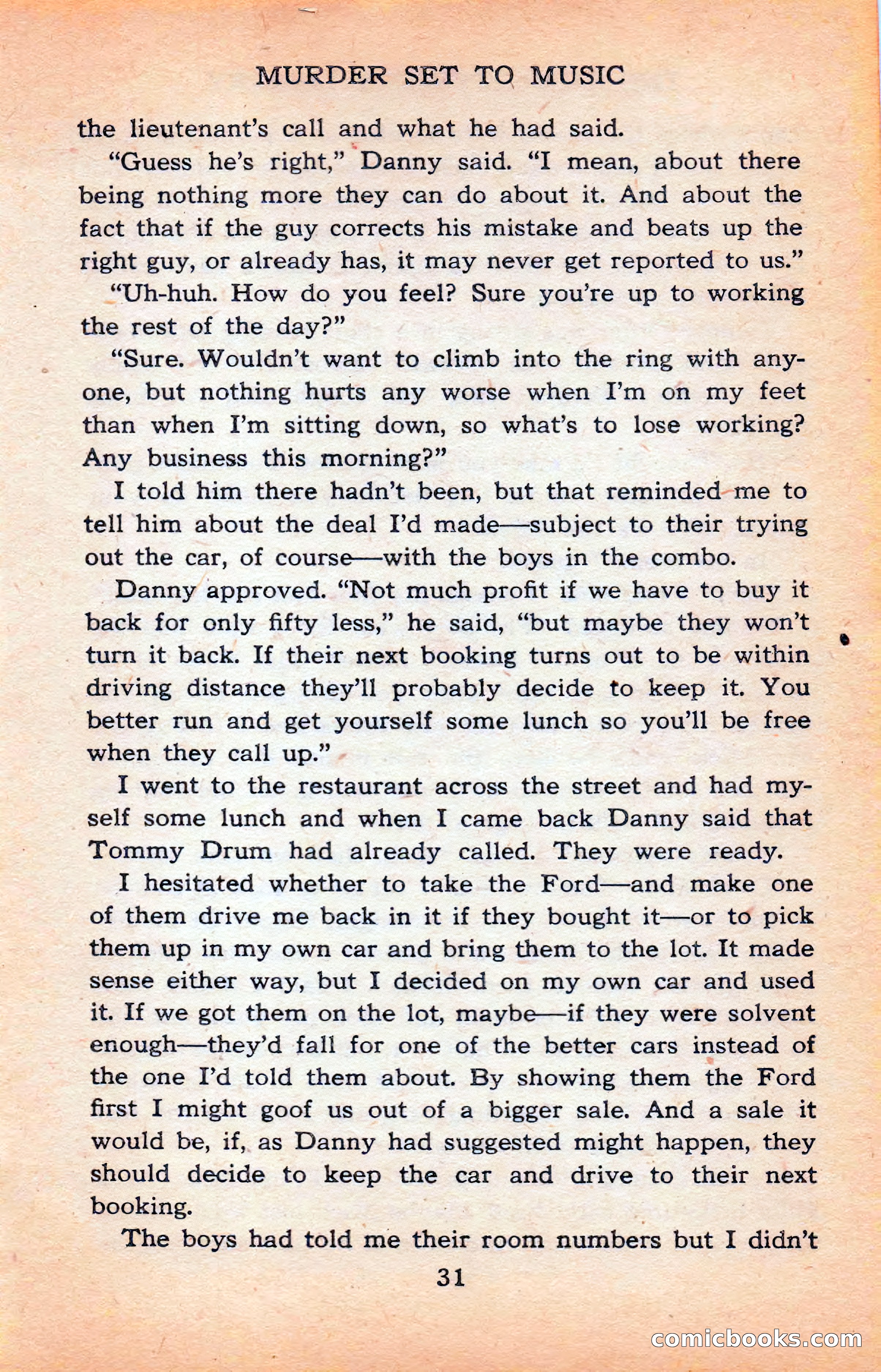 The Saint Mystery Library #120 — page 33 of 164