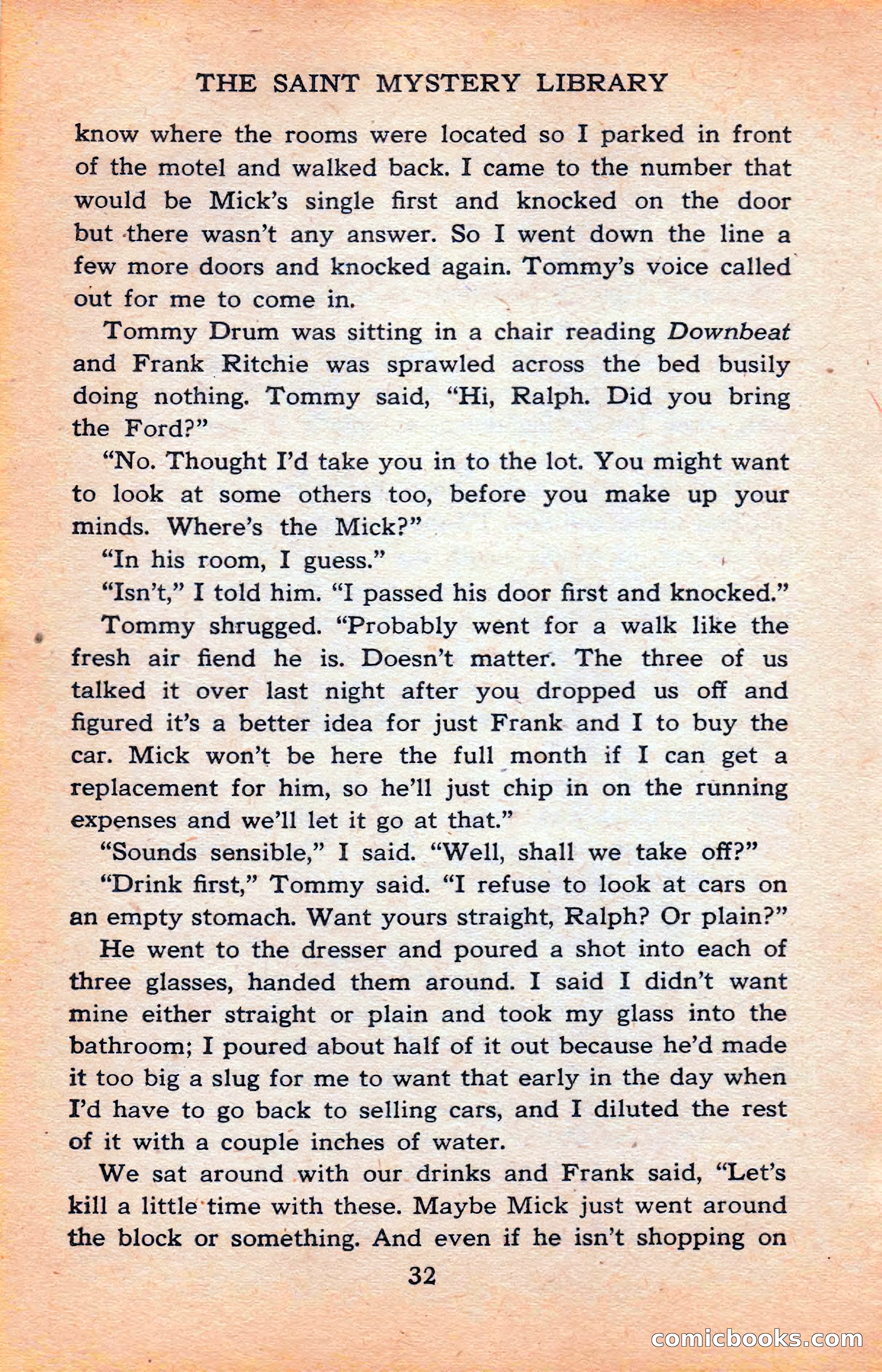 The Saint Mystery Library #120 — page 34 of 164