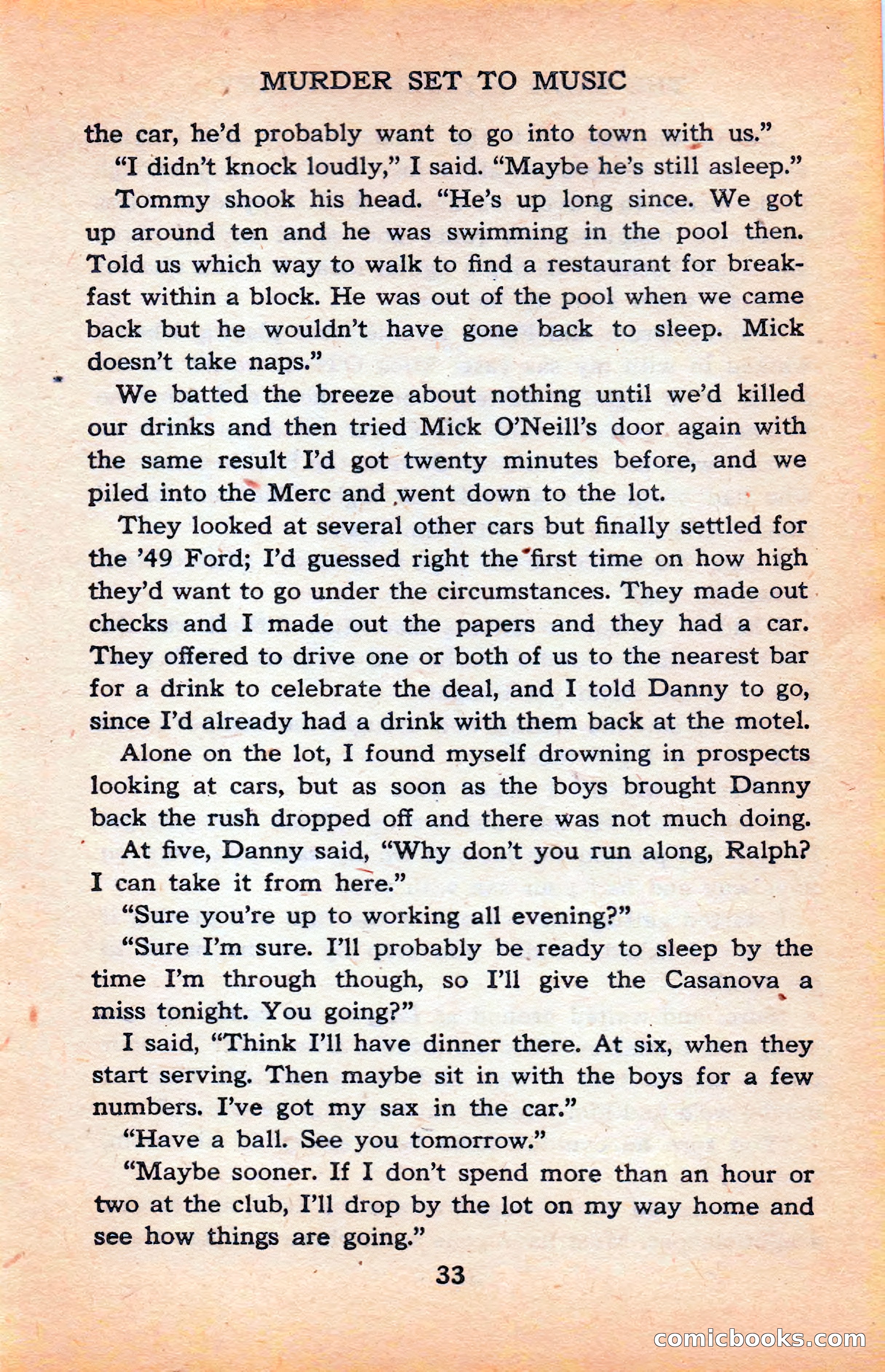 The Saint Mystery Library #120 — page 35 of 164