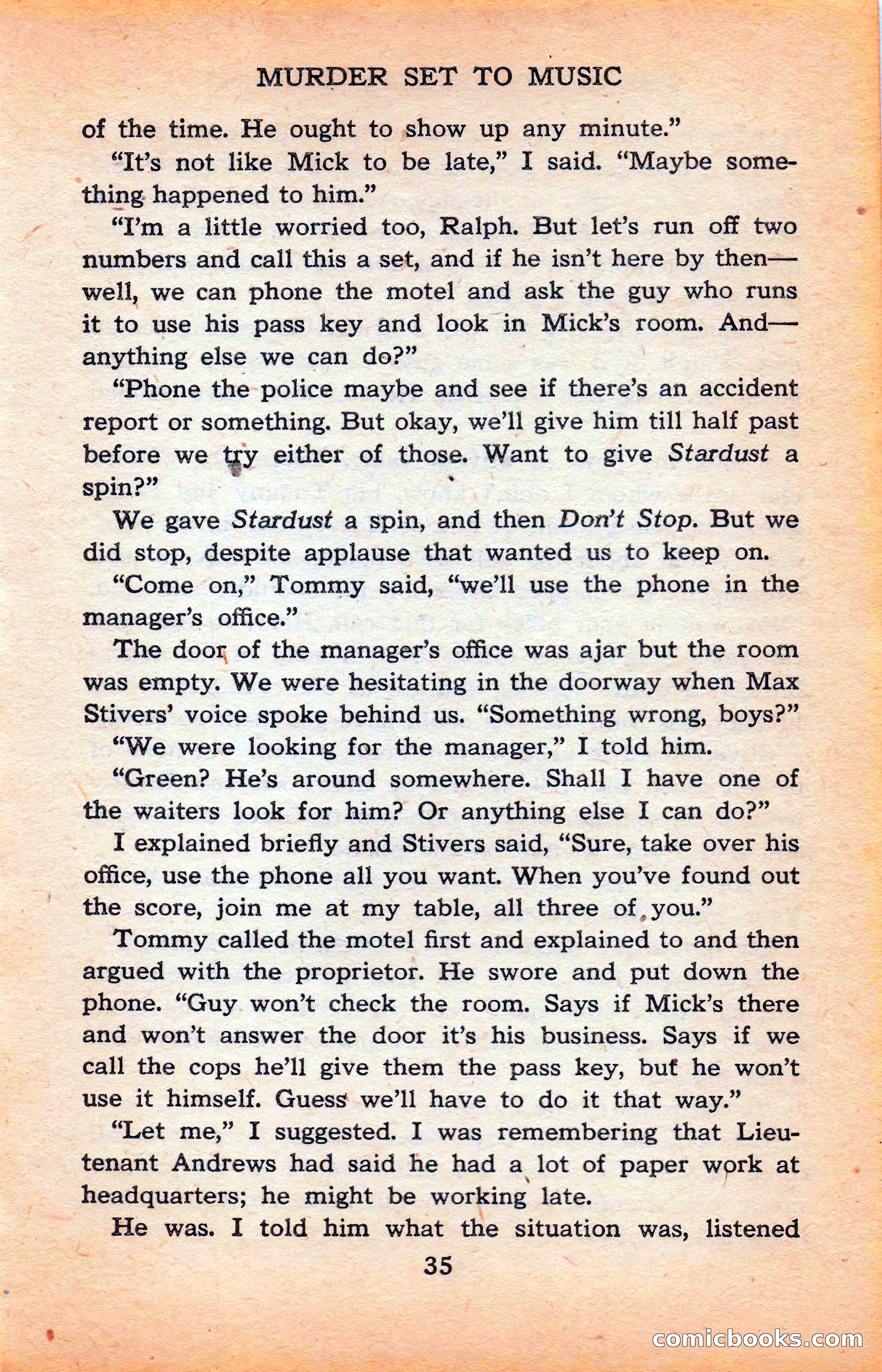 The Saint Mystery Library #120 — page 37 of 164