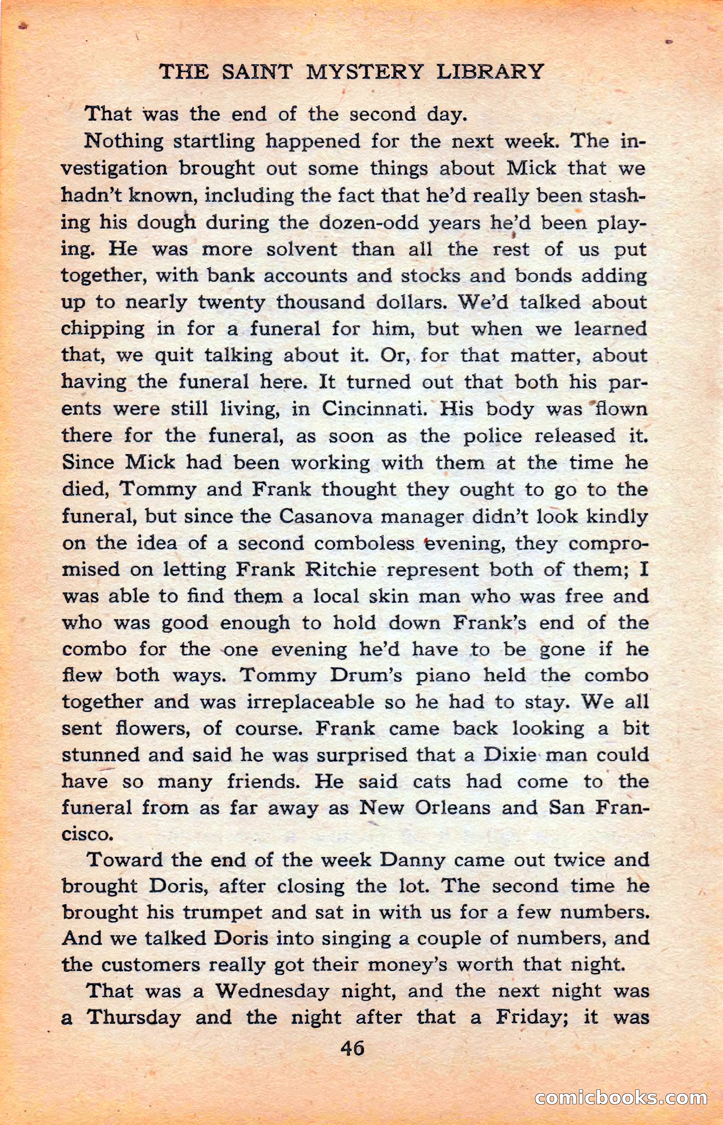 The Saint Mystery Library #120 — page 48 of 164