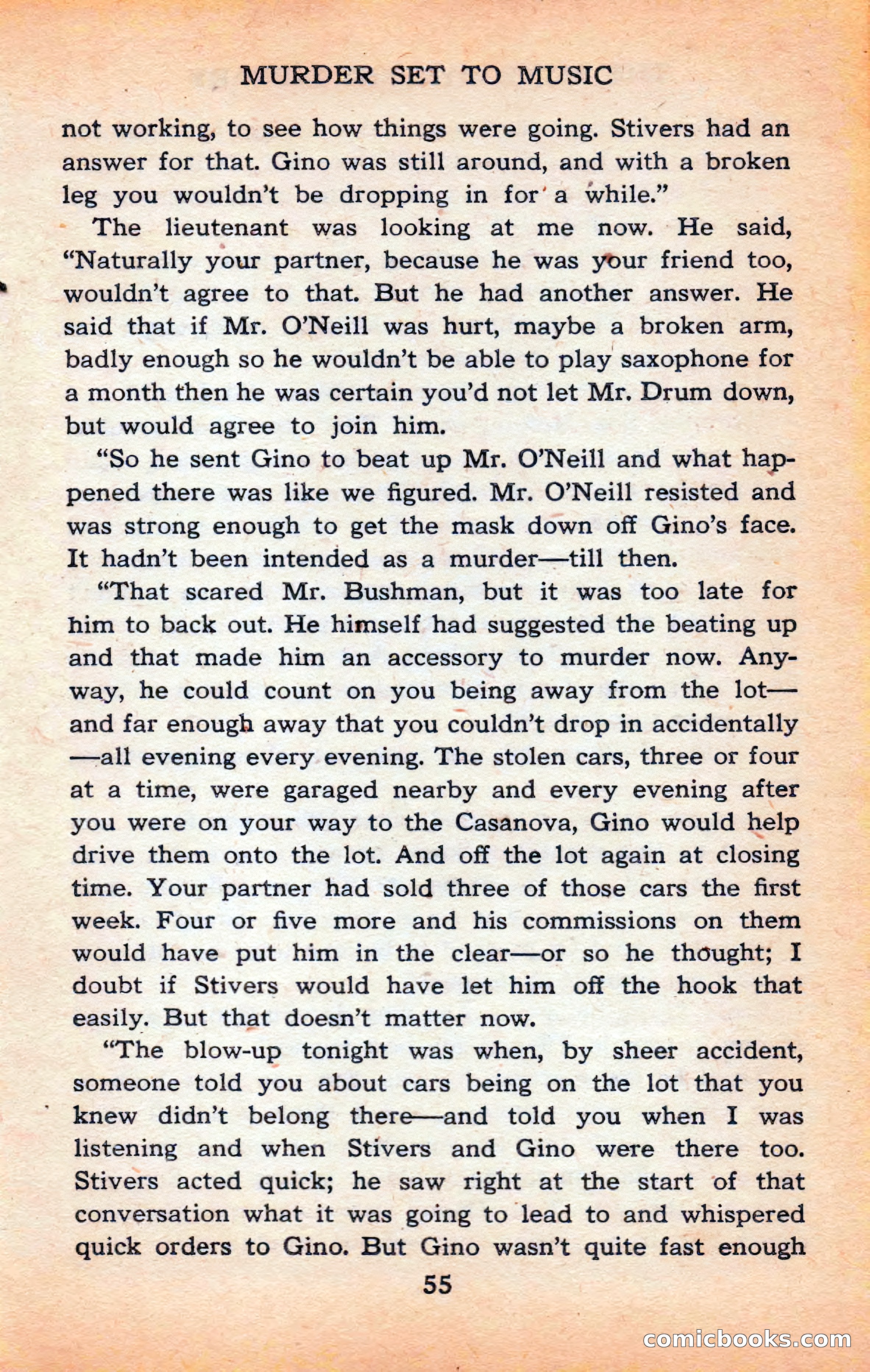 The Saint Mystery Library #120 — page 57 of 164