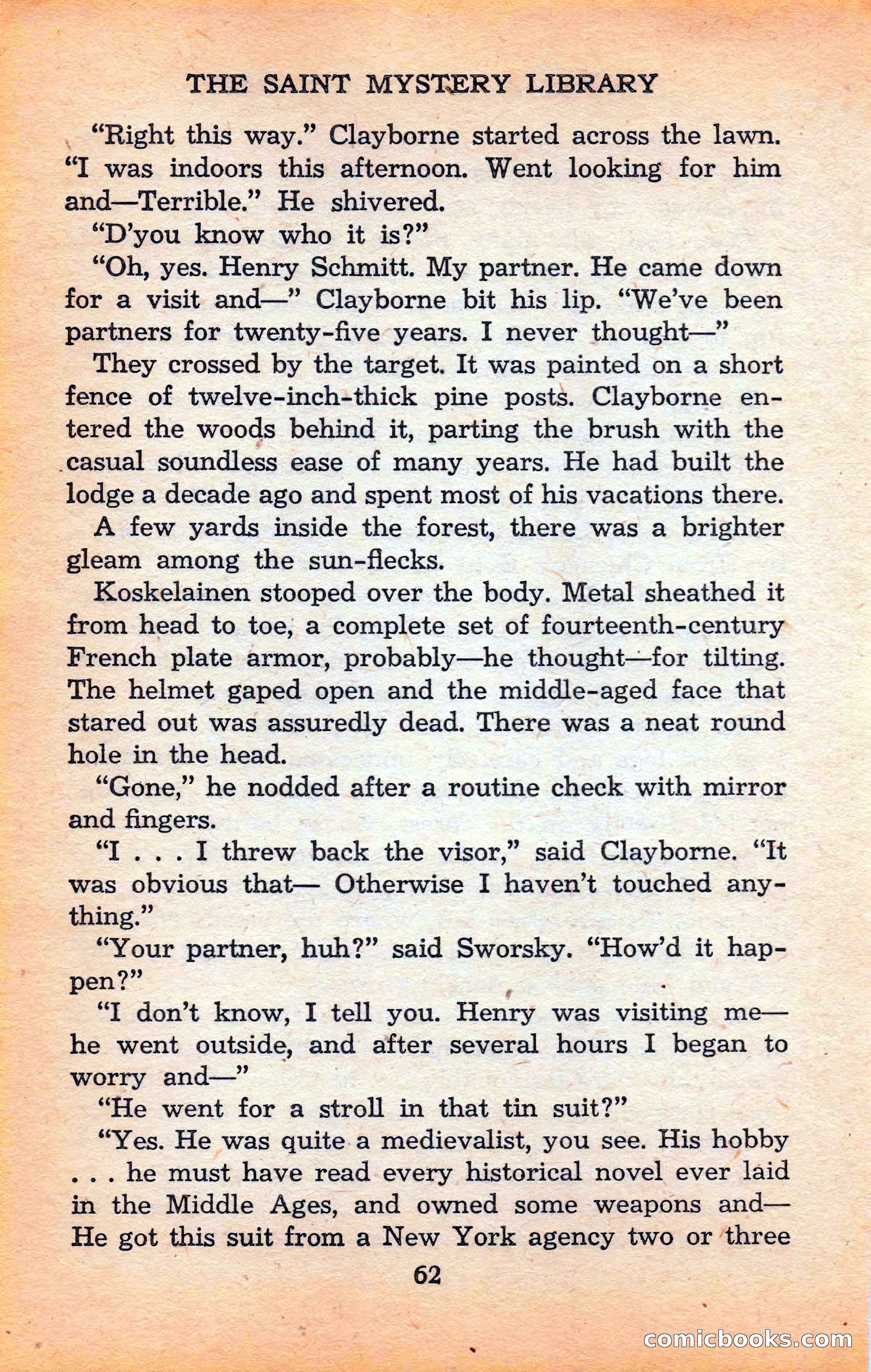 The Saint Mystery Library #120 — page 64 of 164