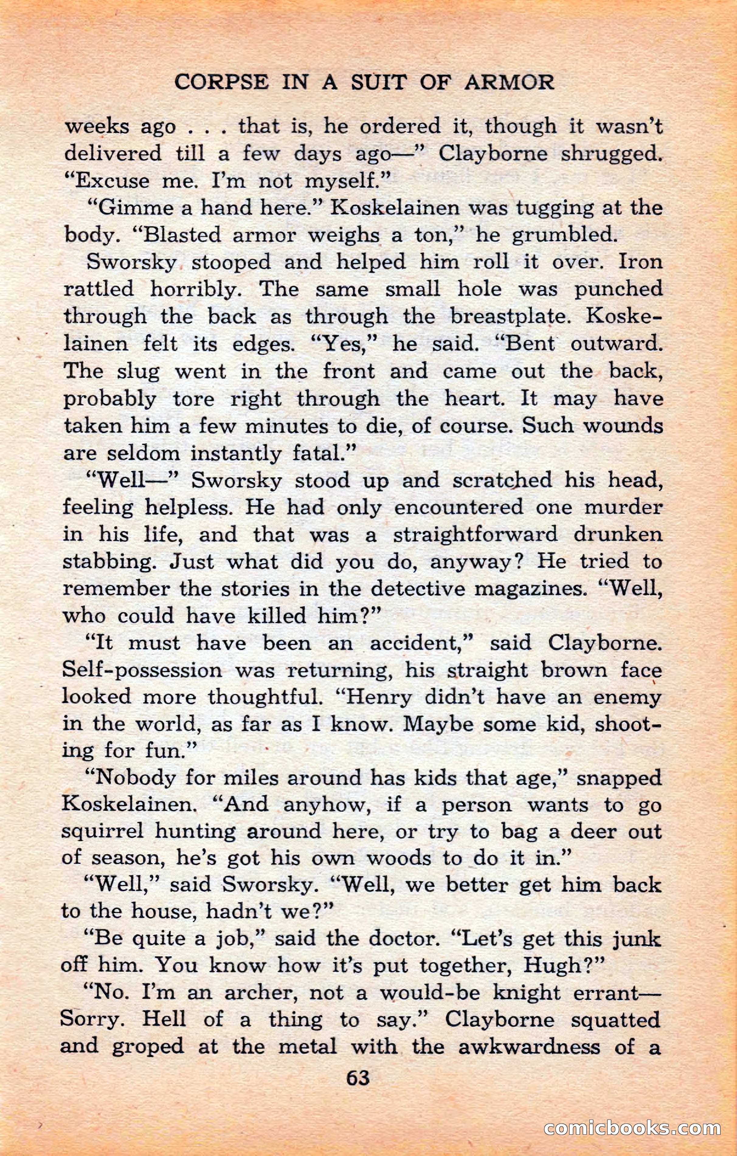 The Saint Mystery Library #120 — page 65 of 164