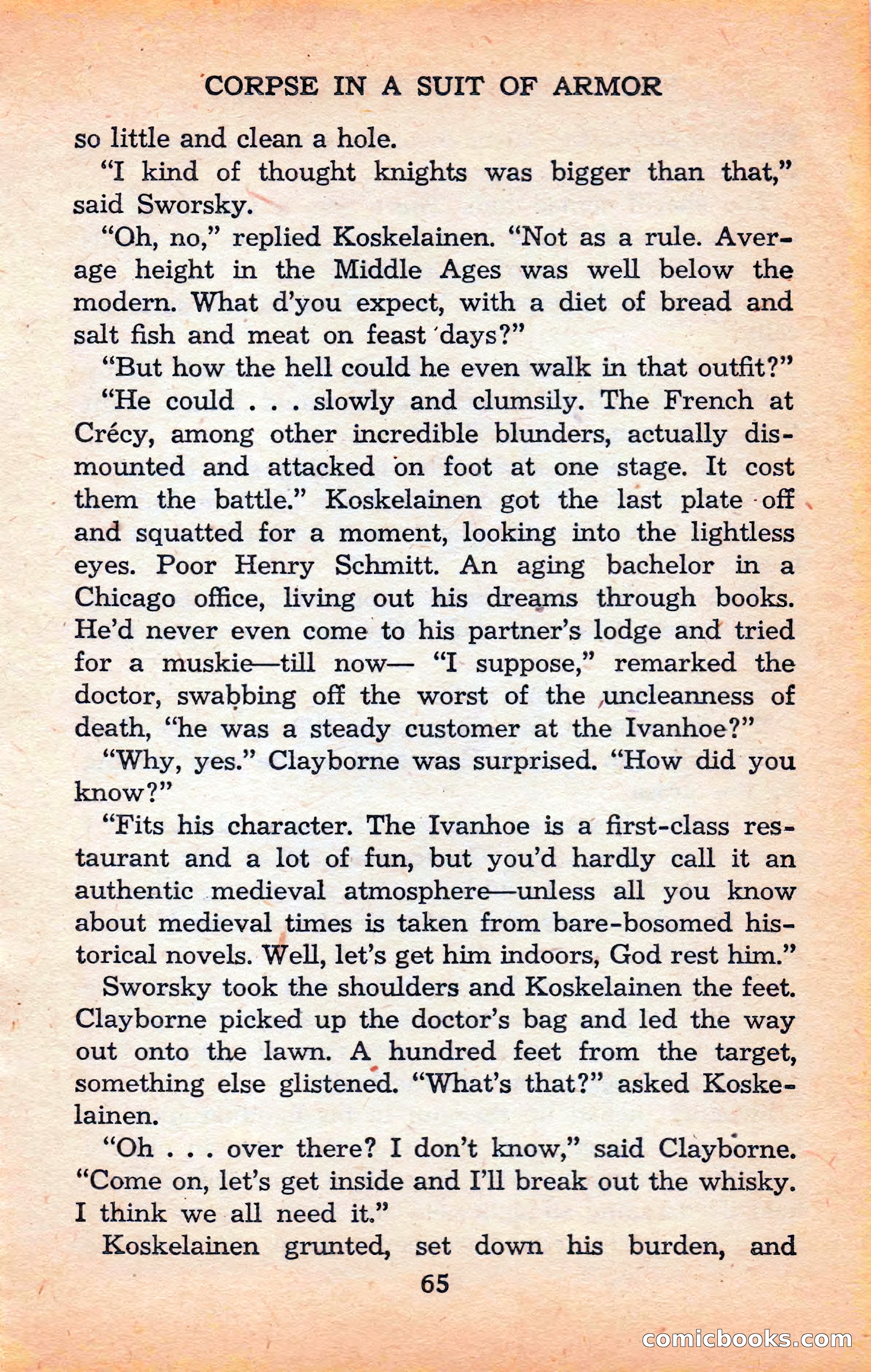 The Saint Mystery Library #120 — page 67 of 164