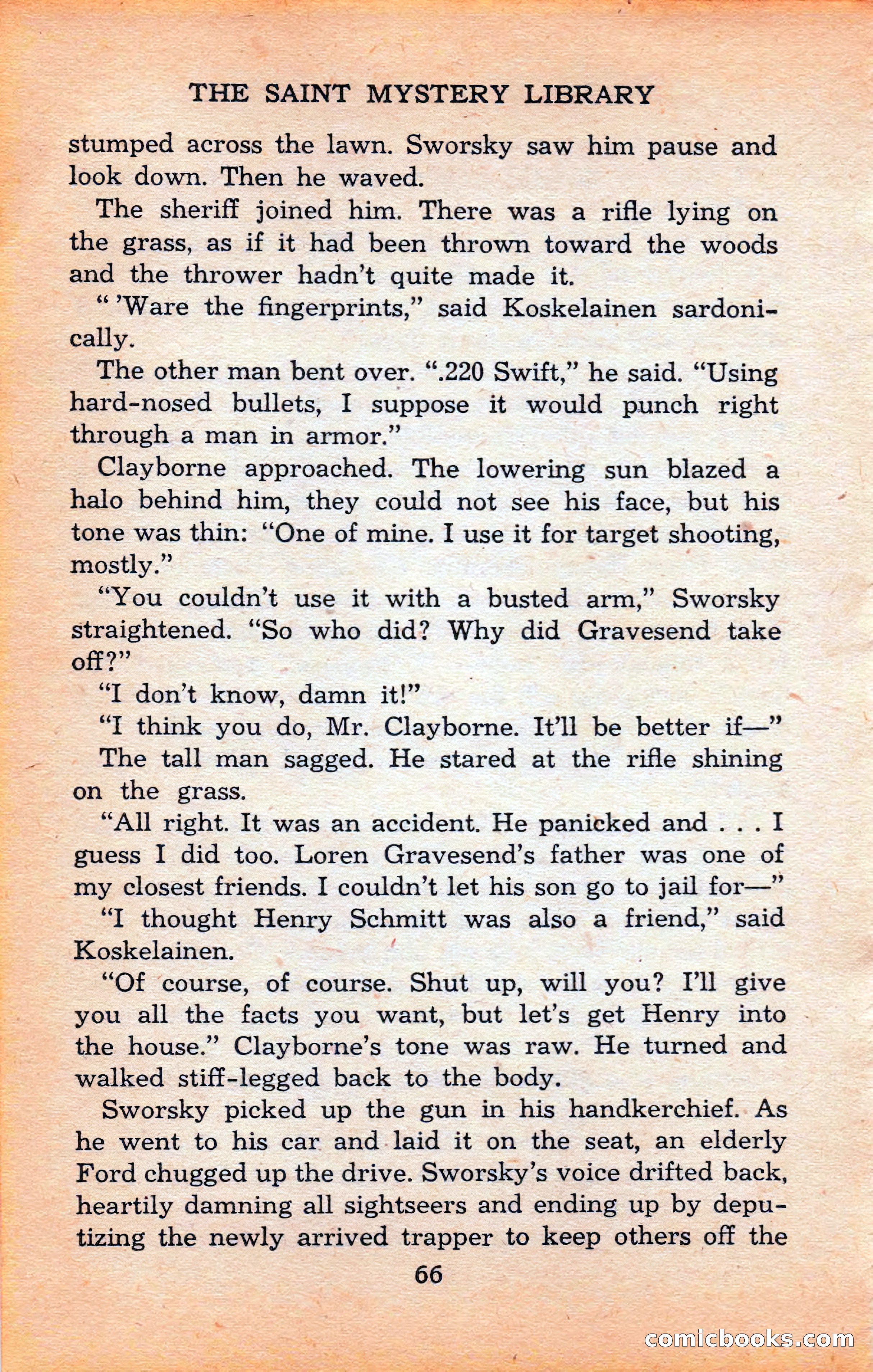 The Saint Mystery Library #120 — page 68 of 164