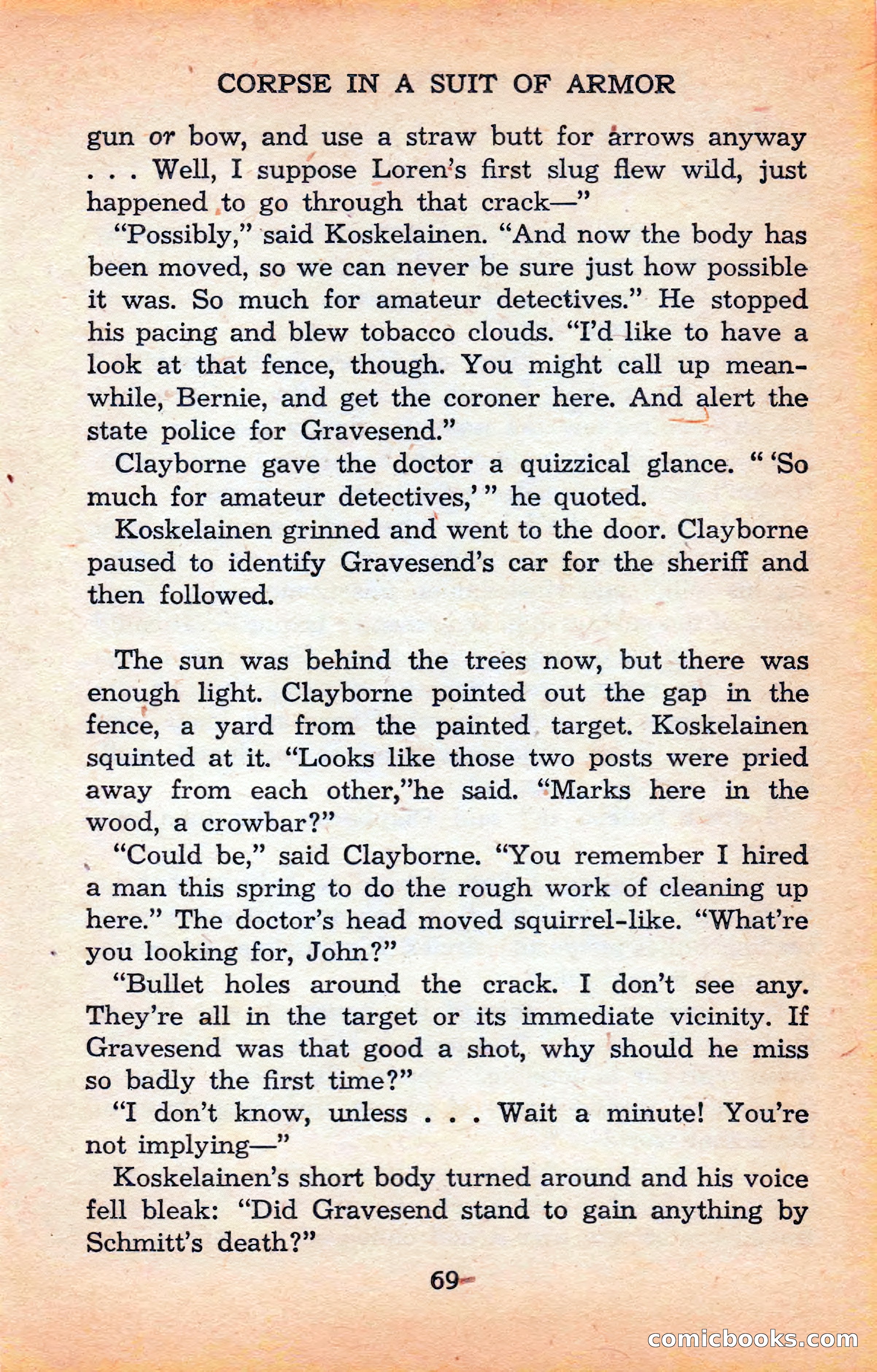 The Saint Mystery Library #120 — page 71 of 164