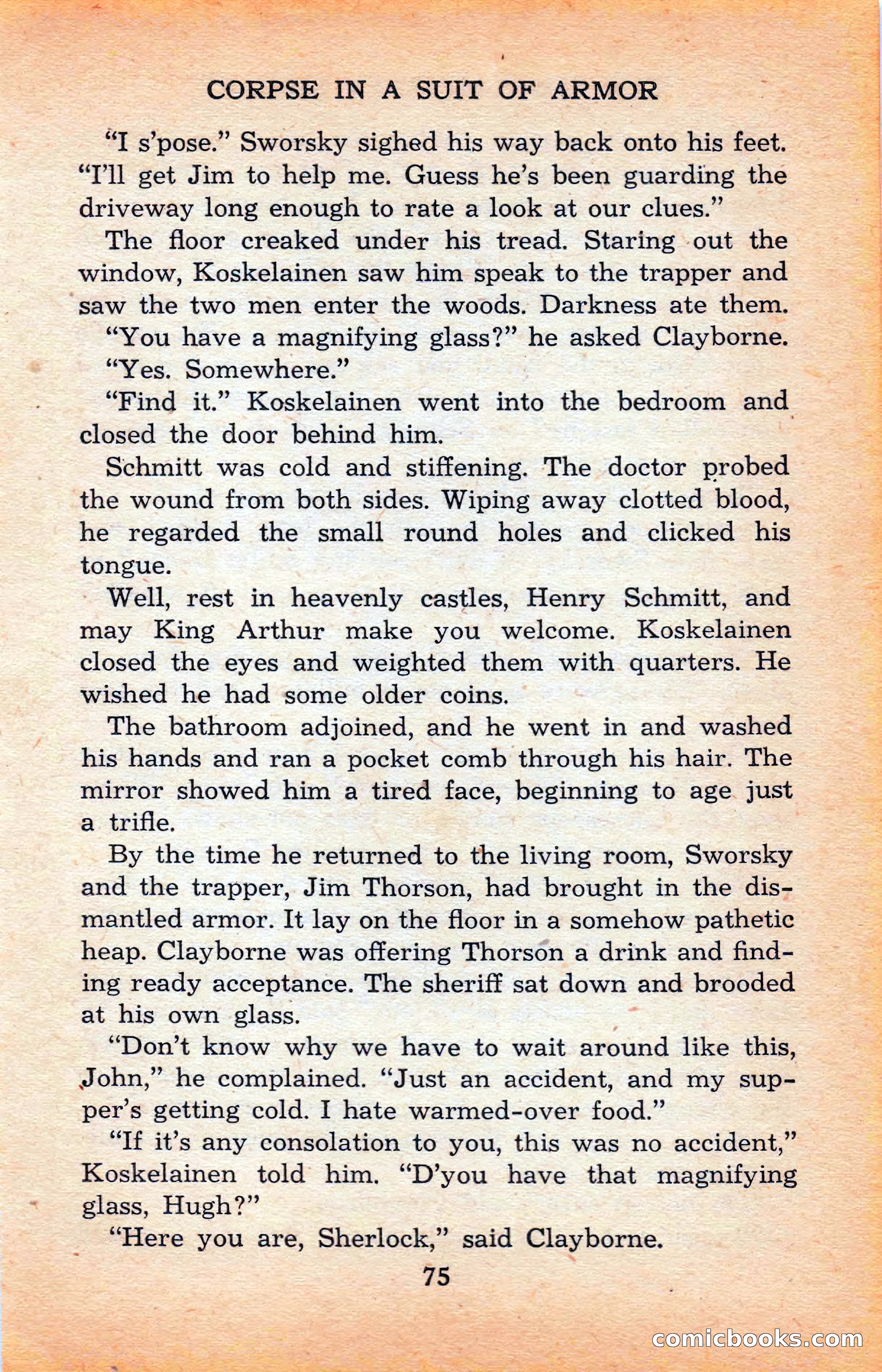 The Saint Mystery Library #120 — page 77 of 164