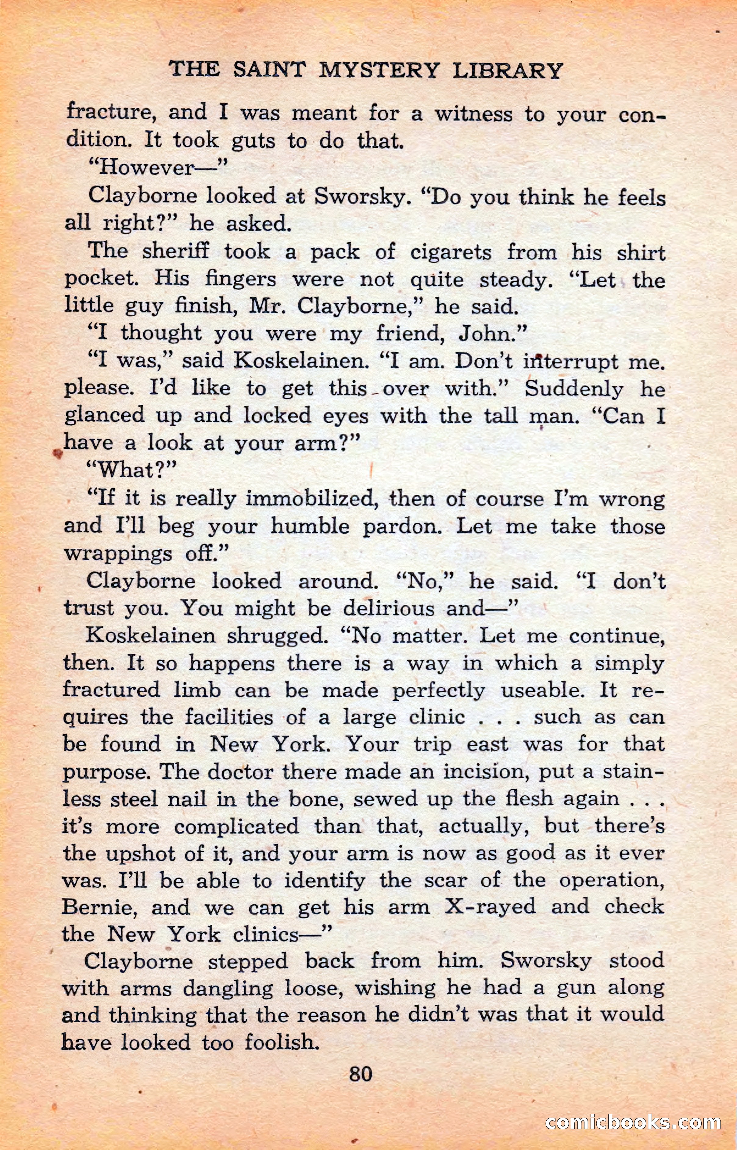 The Saint Mystery Library #120 — page 82 of 164