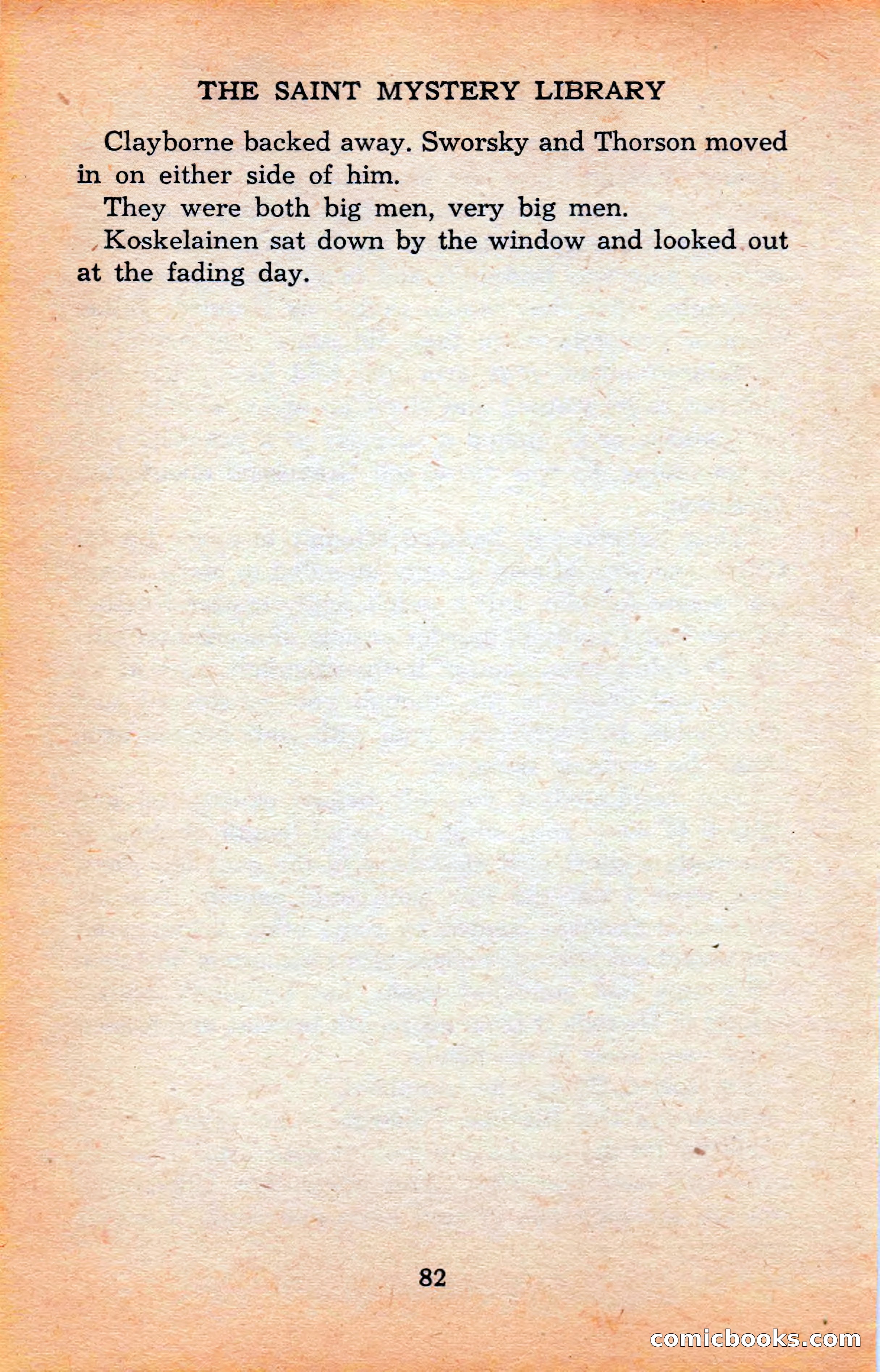 The Saint Mystery Library #120 — page 84 of 164