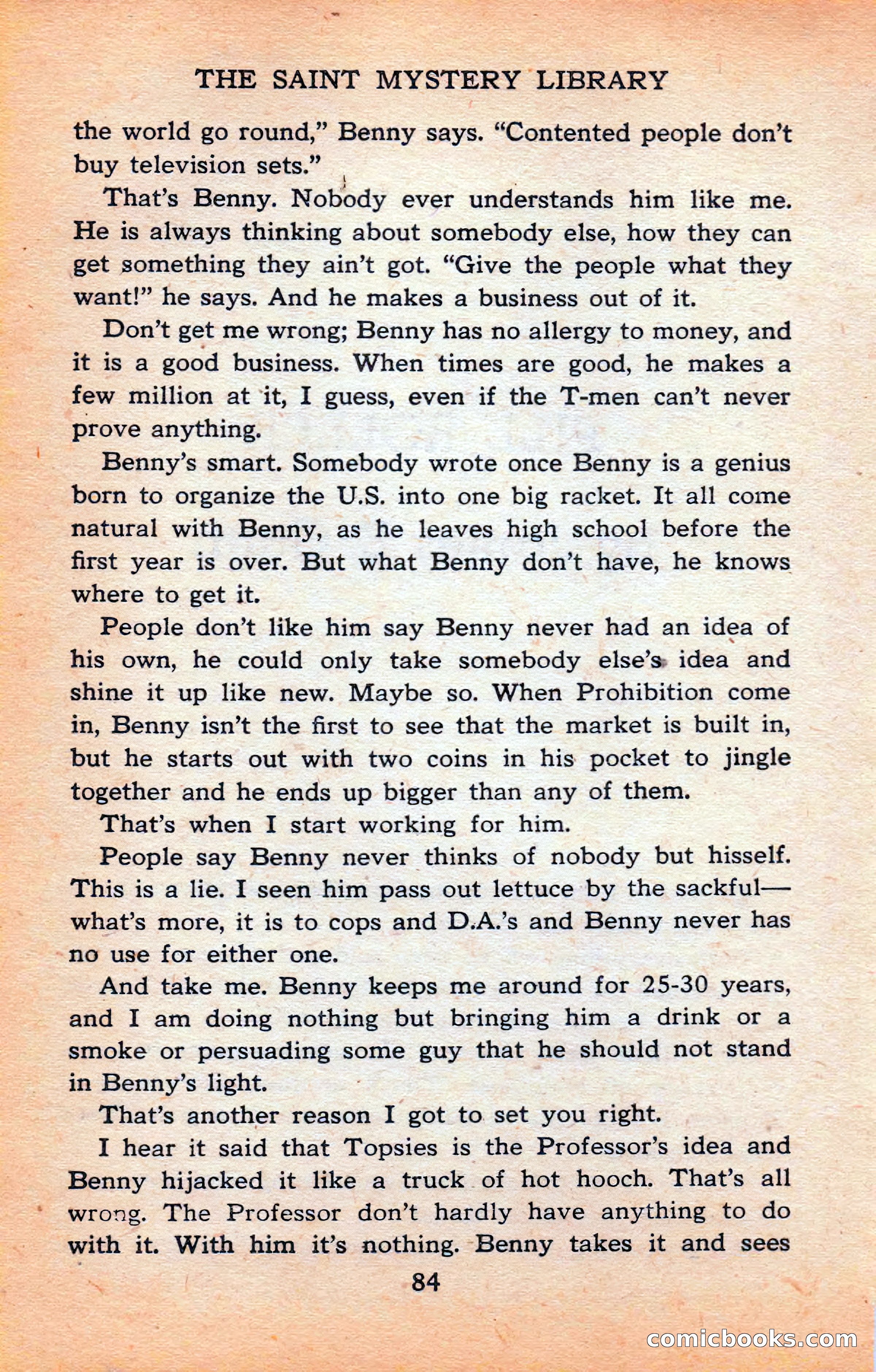 The Saint Mystery Library #120 — page 86 of 164