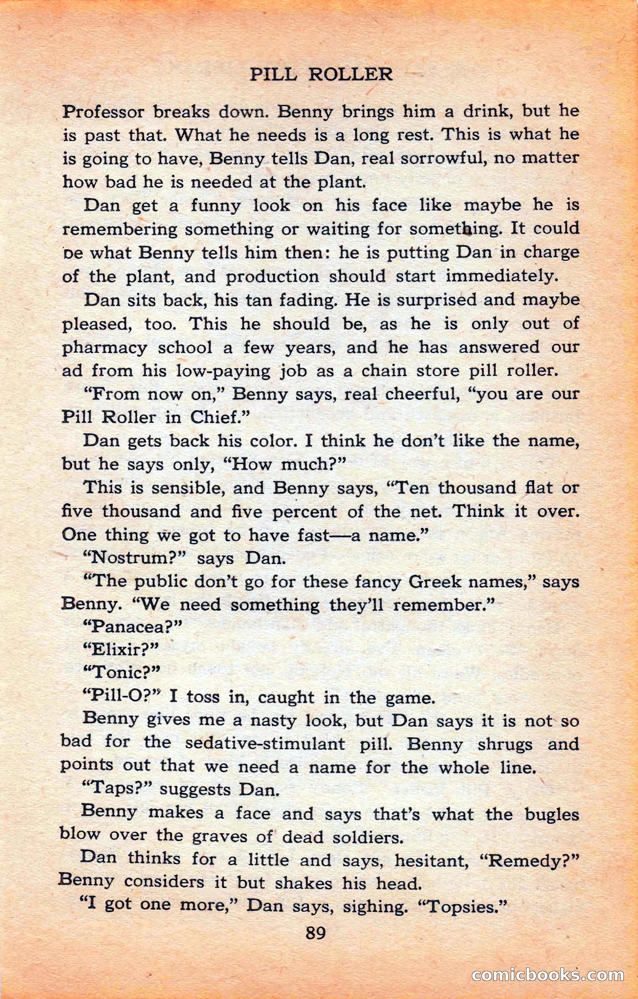 The Saint Mystery Library #120 — page 91 of 164