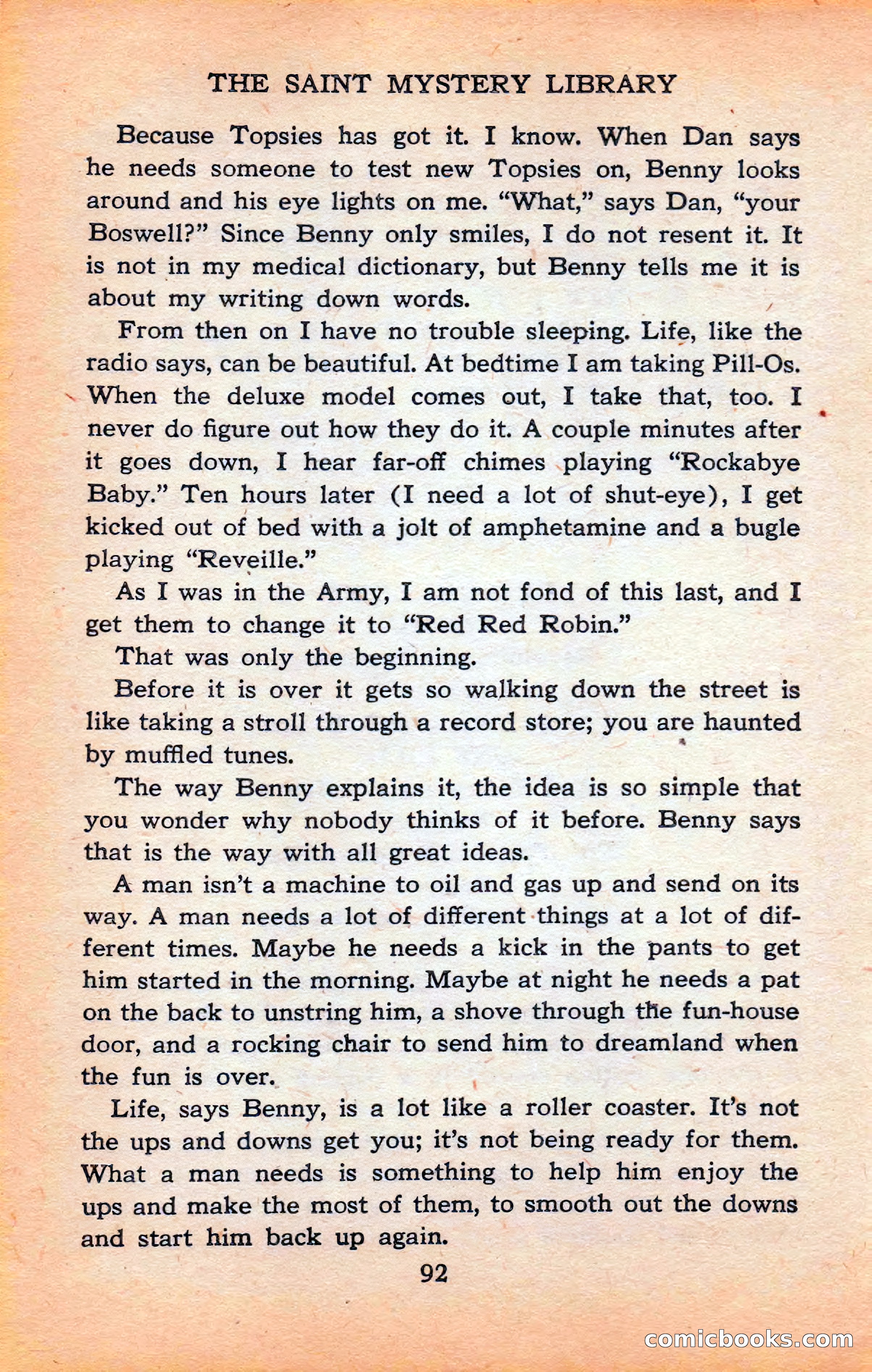 The Saint Mystery Library #120 — page 94 of 164