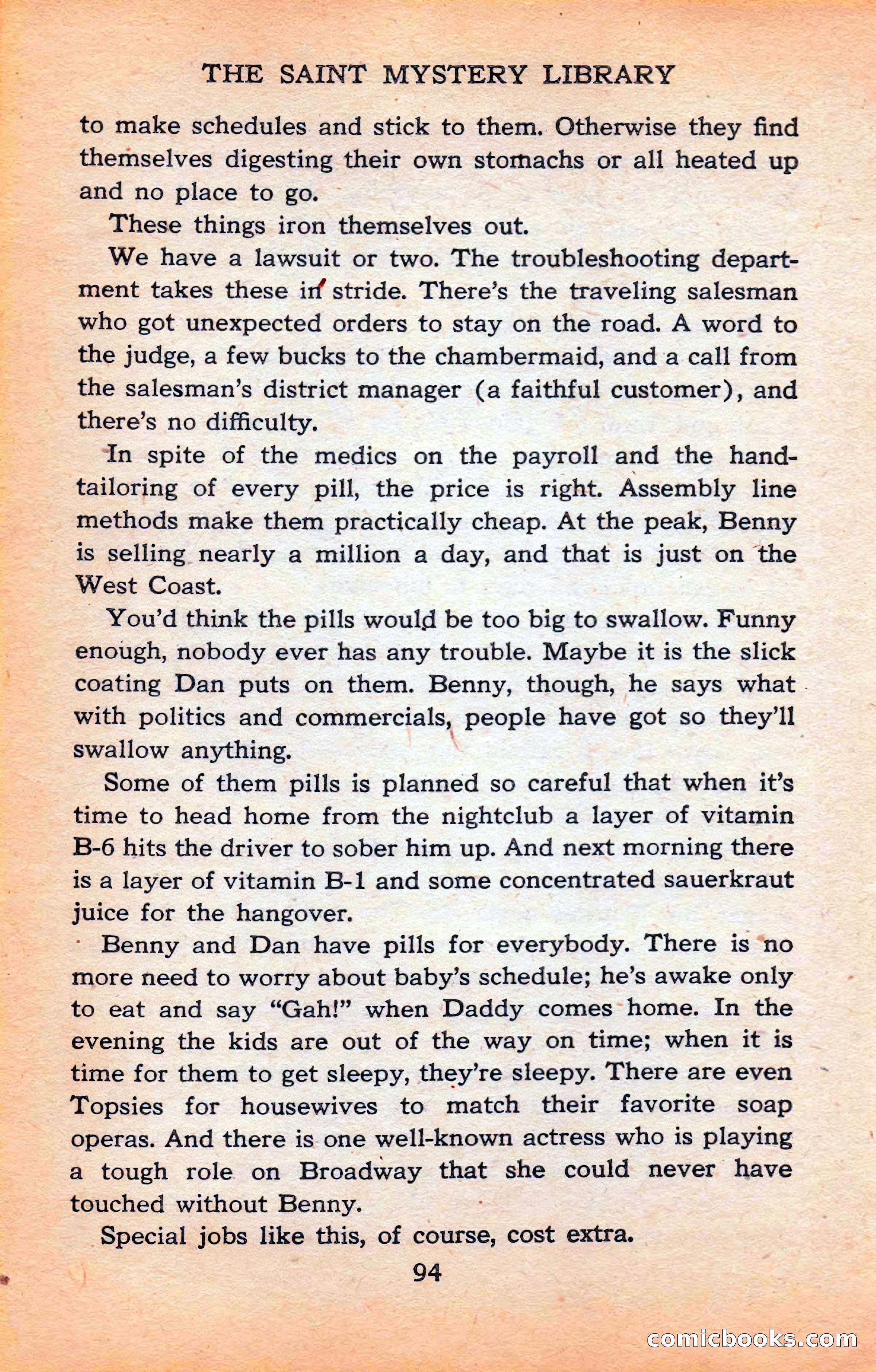 The Saint Mystery Library #120 — page 96 of 164