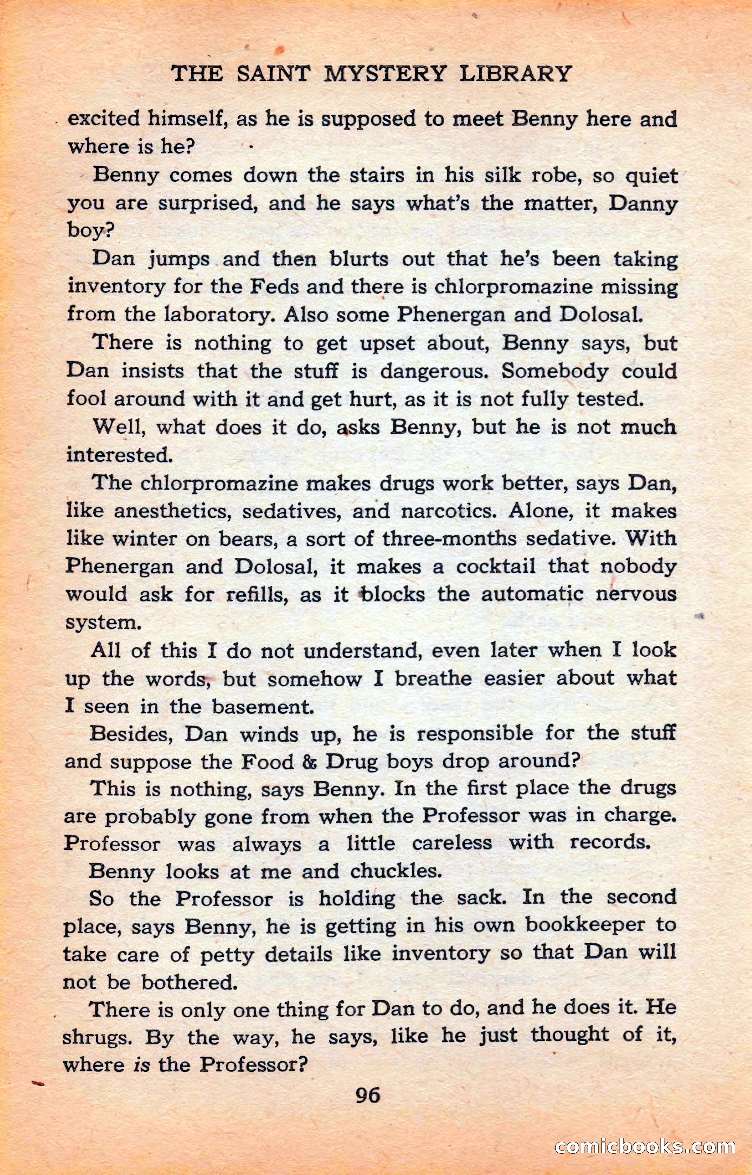 The Saint Mystery Library #120 — page 98 of 164