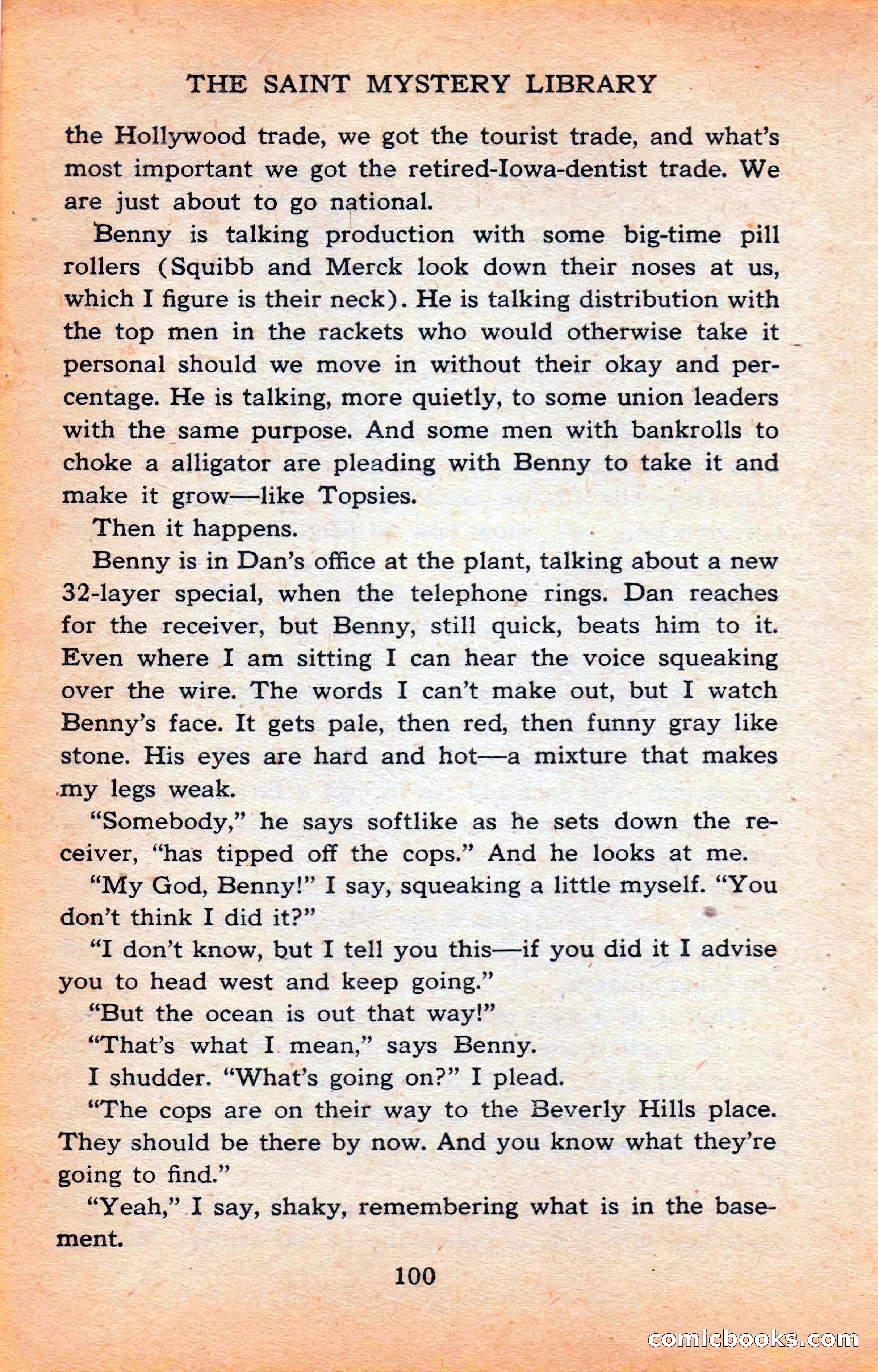 The Saint Mystery Library #120 — page 102 of 164