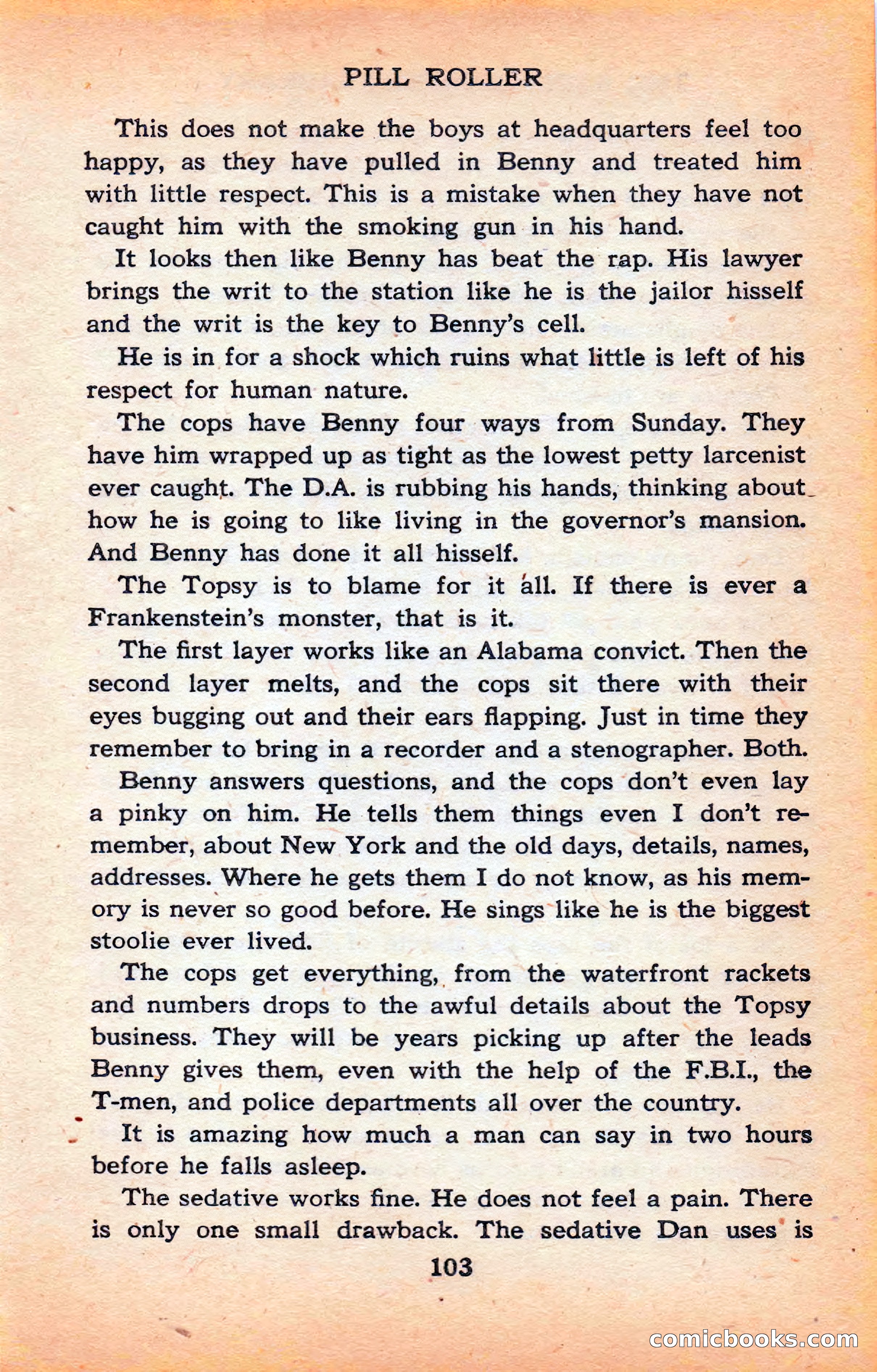 The Saint Mystery Library #120 — page 105 of 164