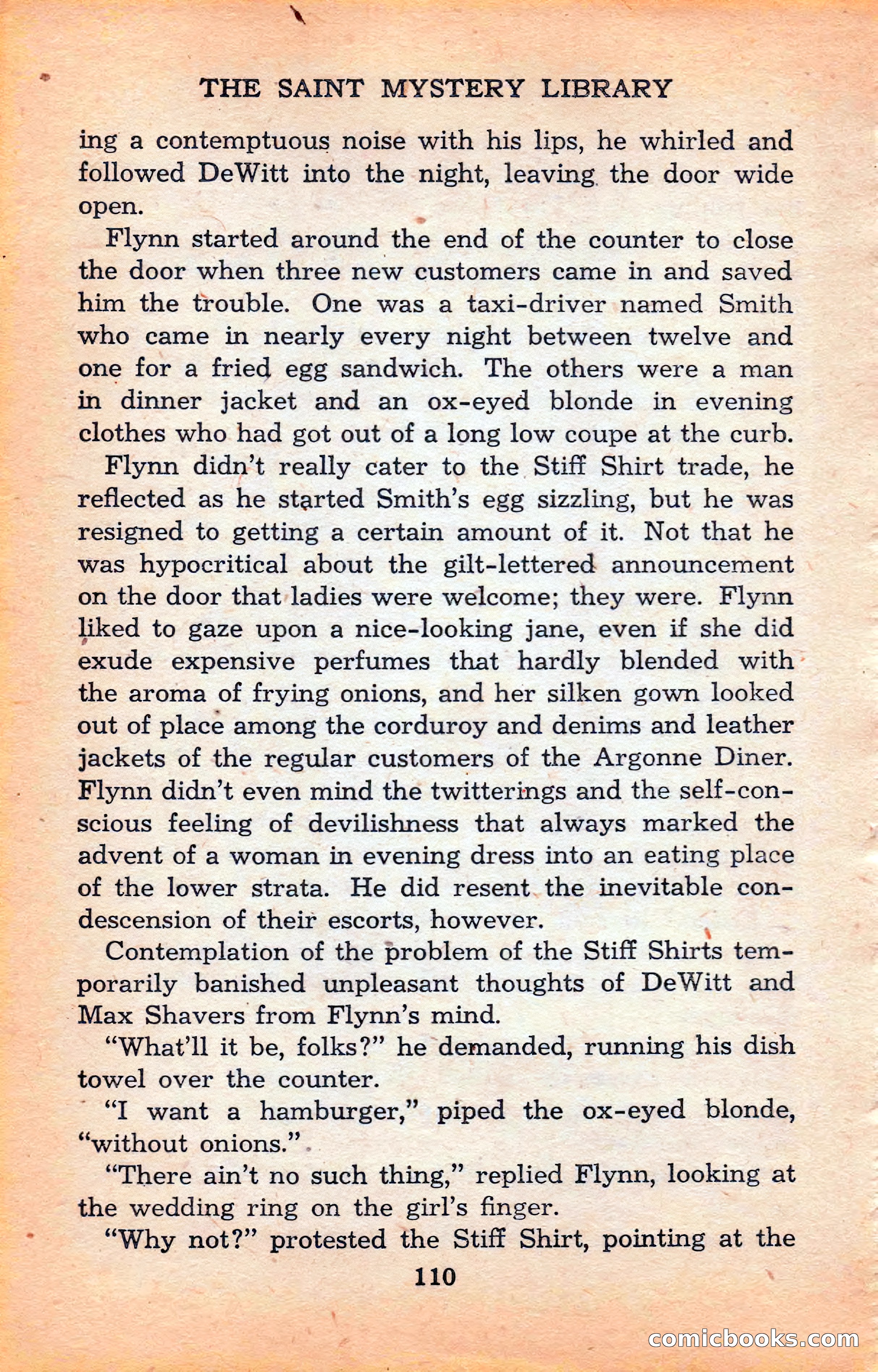 The Saint Mystery Library #120 — page 112 of 164