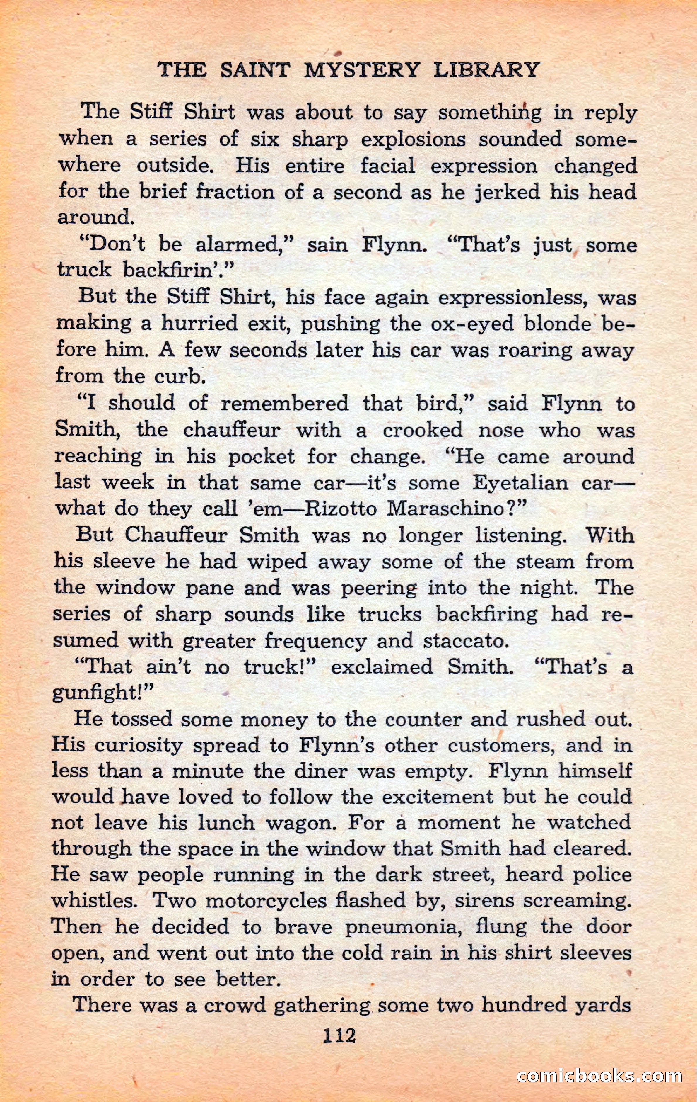 The Saint Mystery Library #120 — page 114 of 164