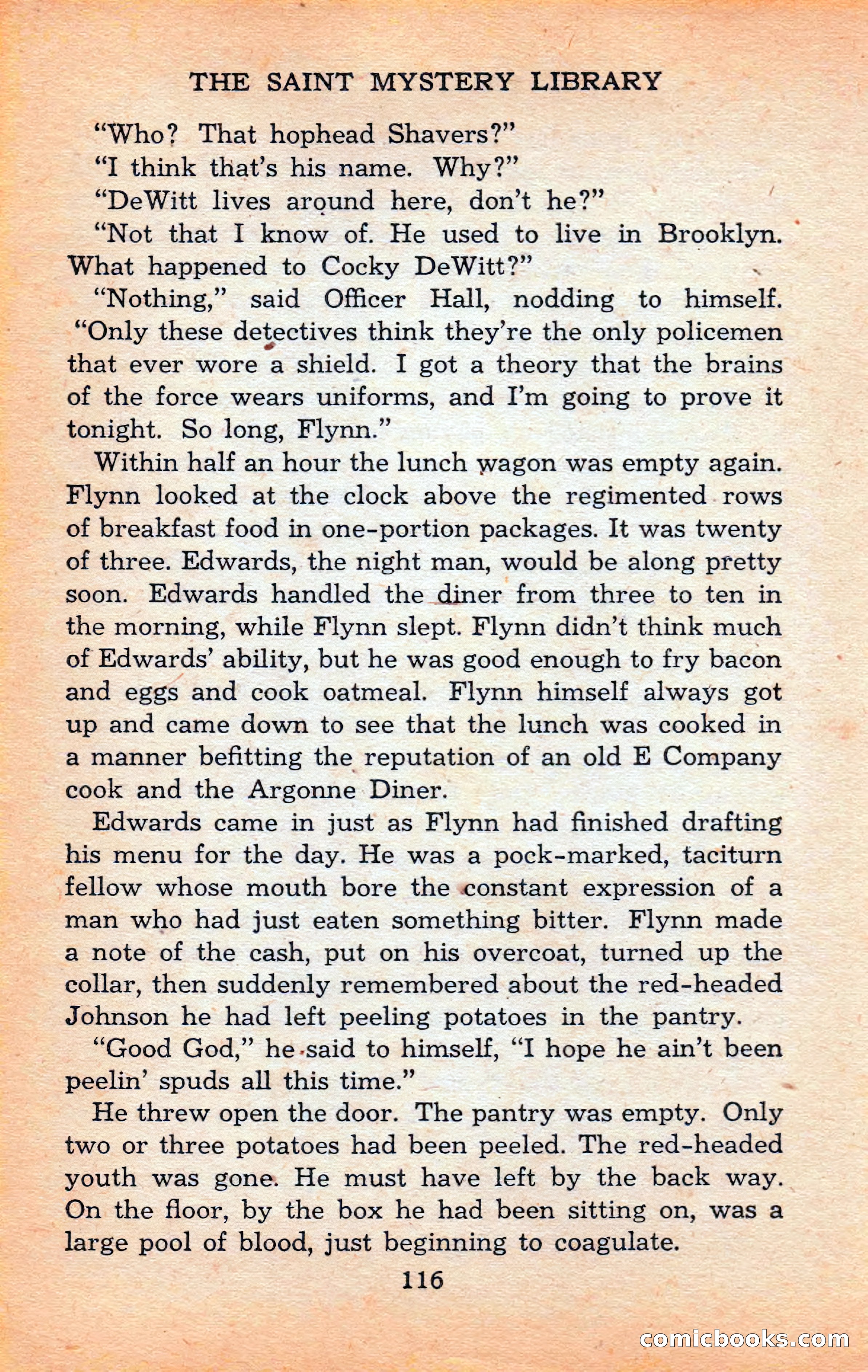 The Saint Mystery Library #120 — page 118 of 164