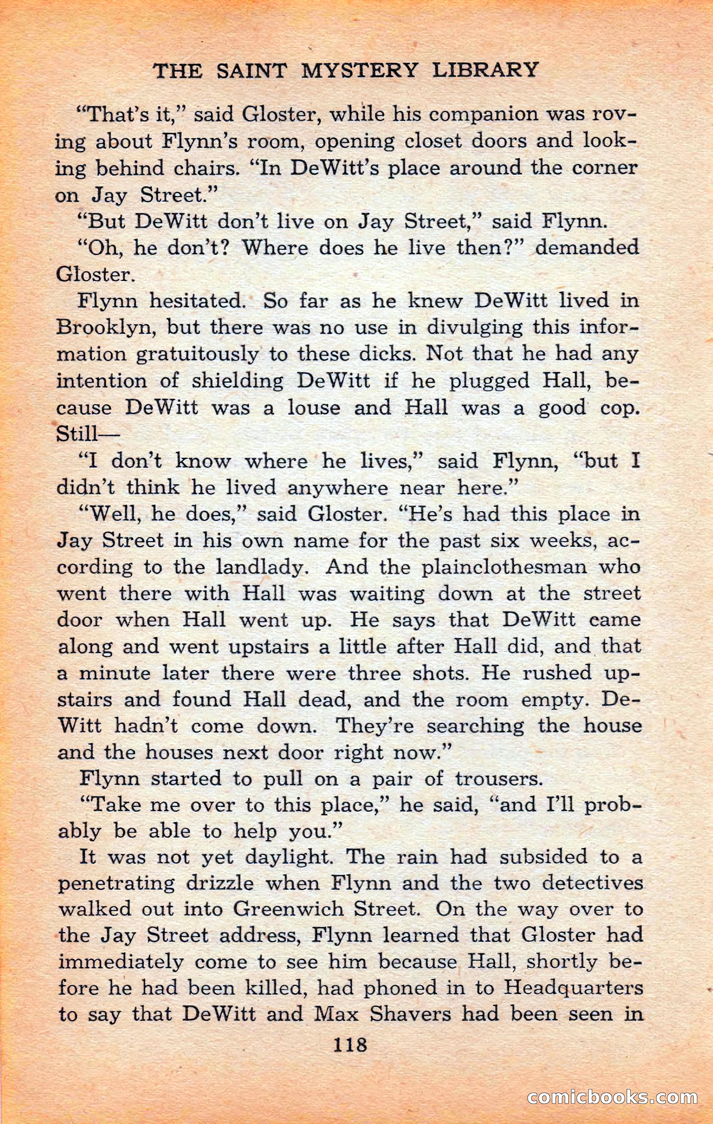 The Saint Mystery Library #120 — page 120 of 164