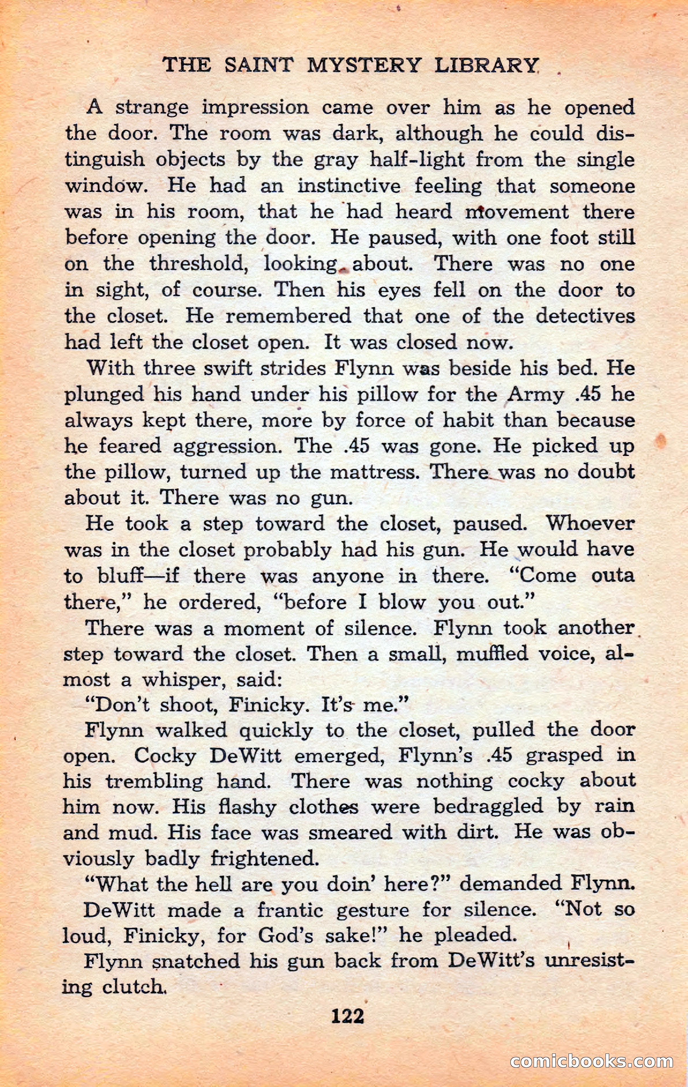The Saint Mystery Library #120 — page 124 of 164