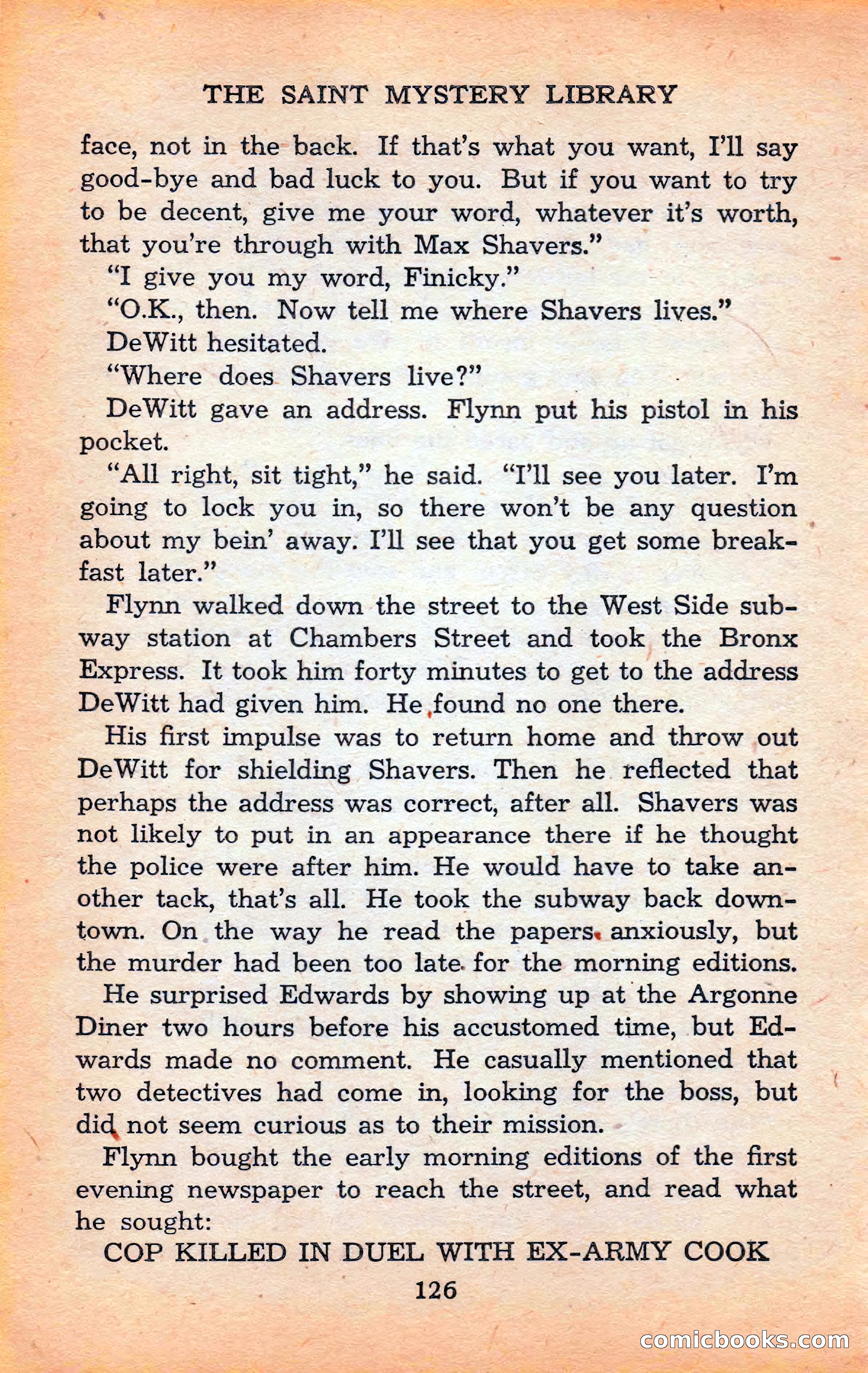 The Saint Mystery Library #120 — page 128 of 164