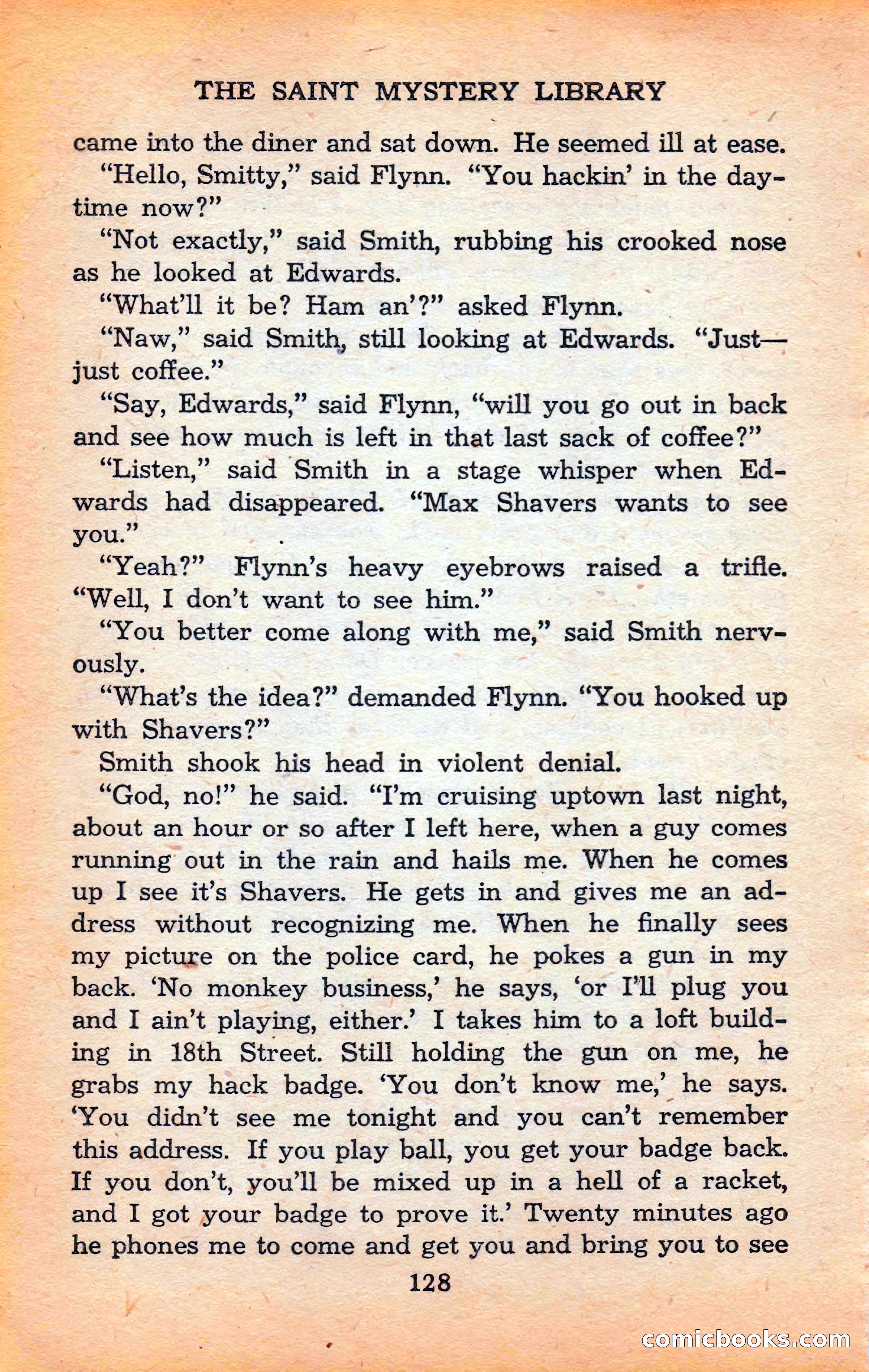 The Saint Mystery Library #120 — page 130 of 164