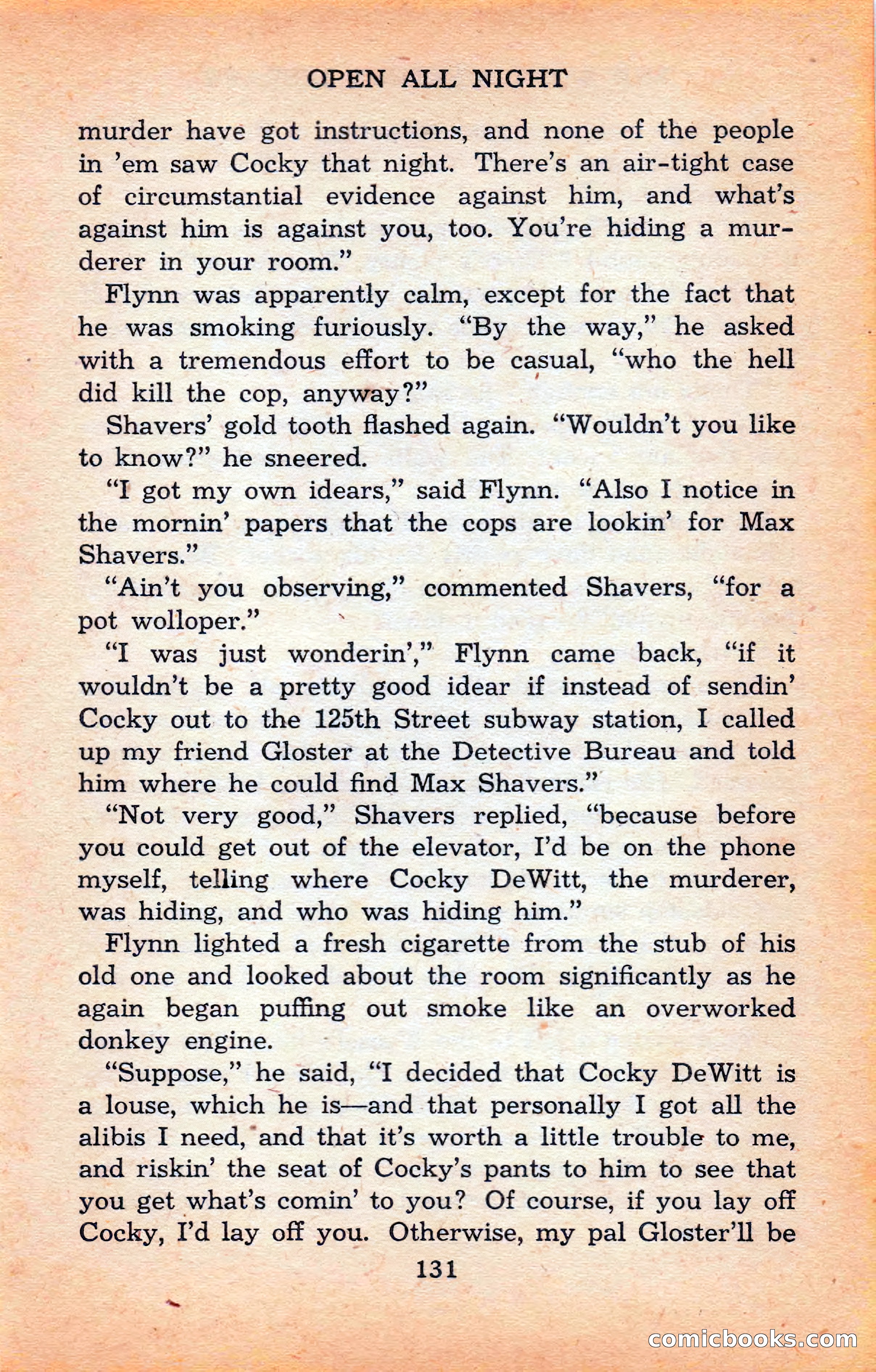 The Saint Mystery Library #120 — page 133 of 164