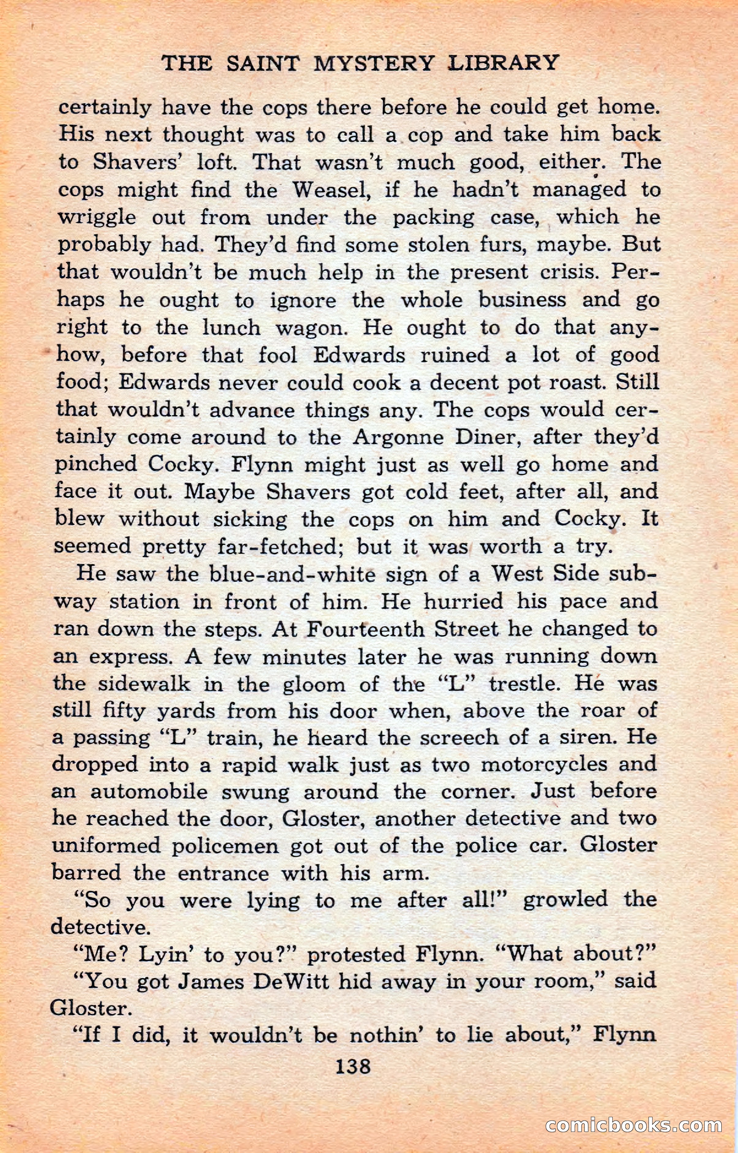The Saint Mystery Library #120 — page 140 of 164