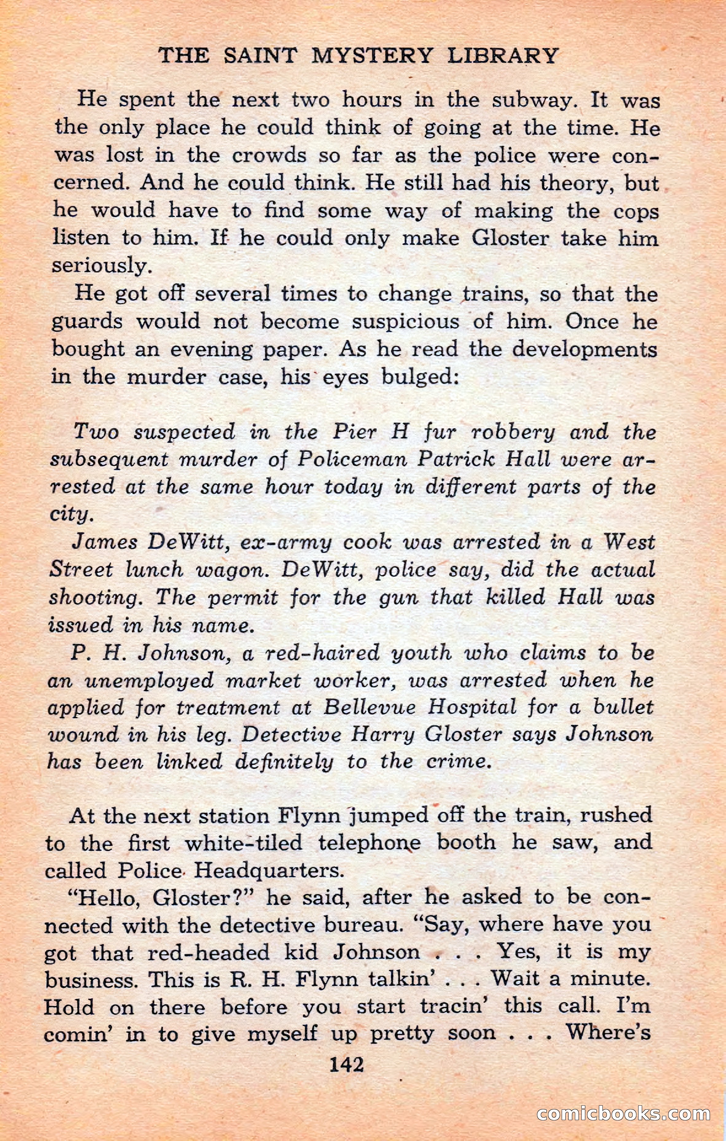 The Saint Mystery Library #120 — page 144 of 164